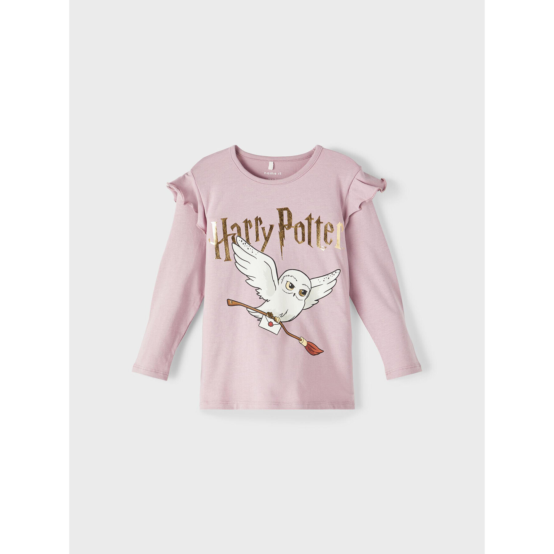 NAME IT Блуза HARRY POTTER 13210605 Розов Regular Fit - Pepit.bg