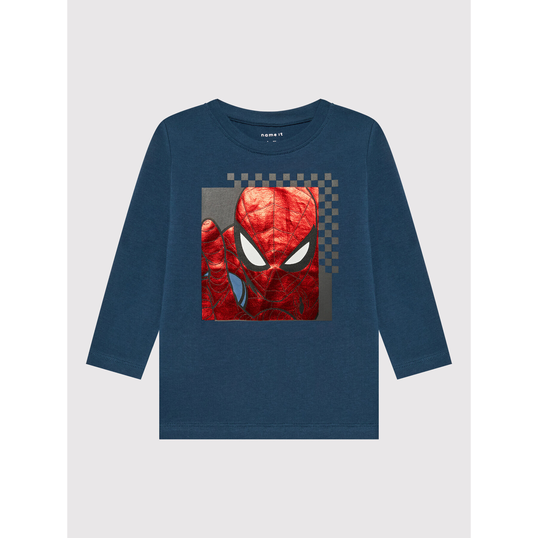 NAME IT Блуза MARVEL 13198897 Тъмносин Regular Fit - Pepit.bg