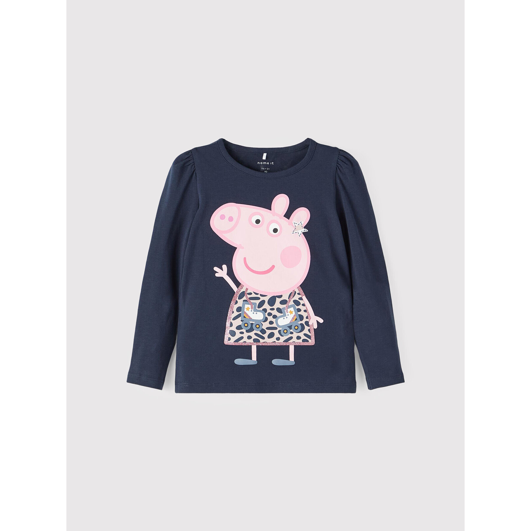 NAME IT Блуза PEPPA PIG 13205219 Тъмносин Regular Fit - Pepit.bg