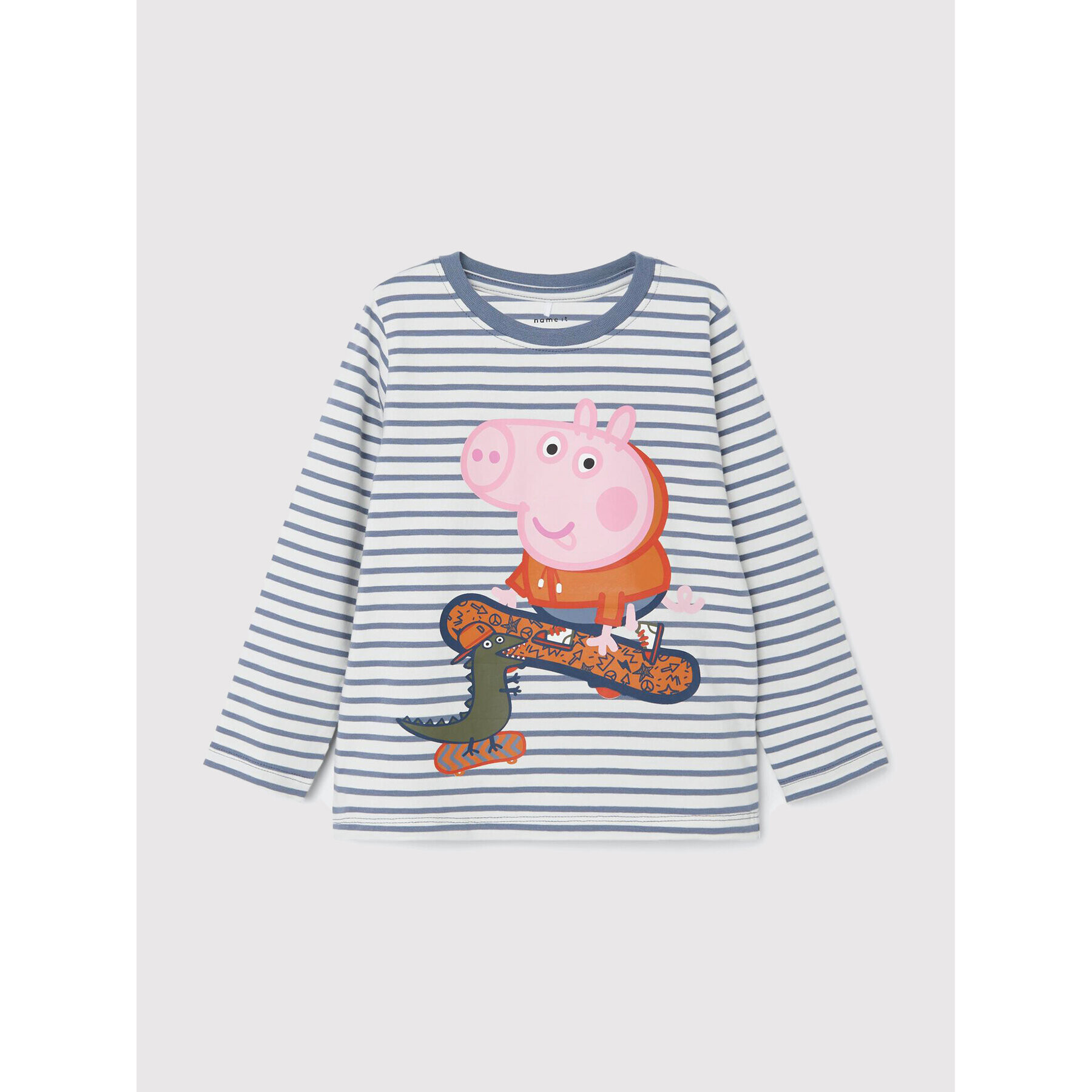 NAME IT Блуза PEPPA PIG 13205305 Бял Regular Fit - Pepit.bg