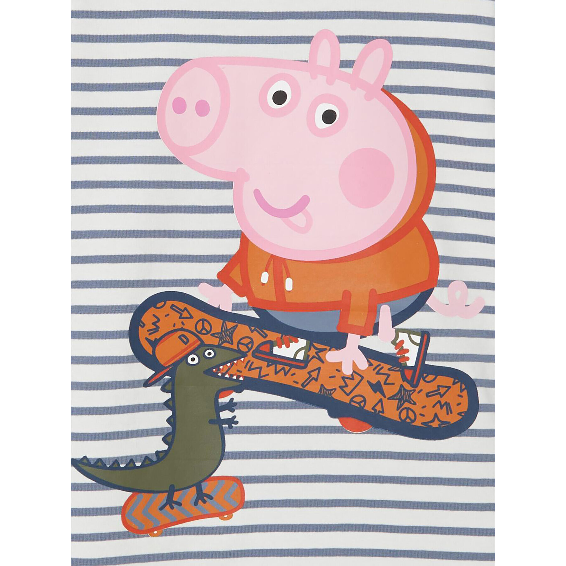 NAME IT Блуза PEPPA PIG 13205305 Бял Regular Fit - Pepit.bg
