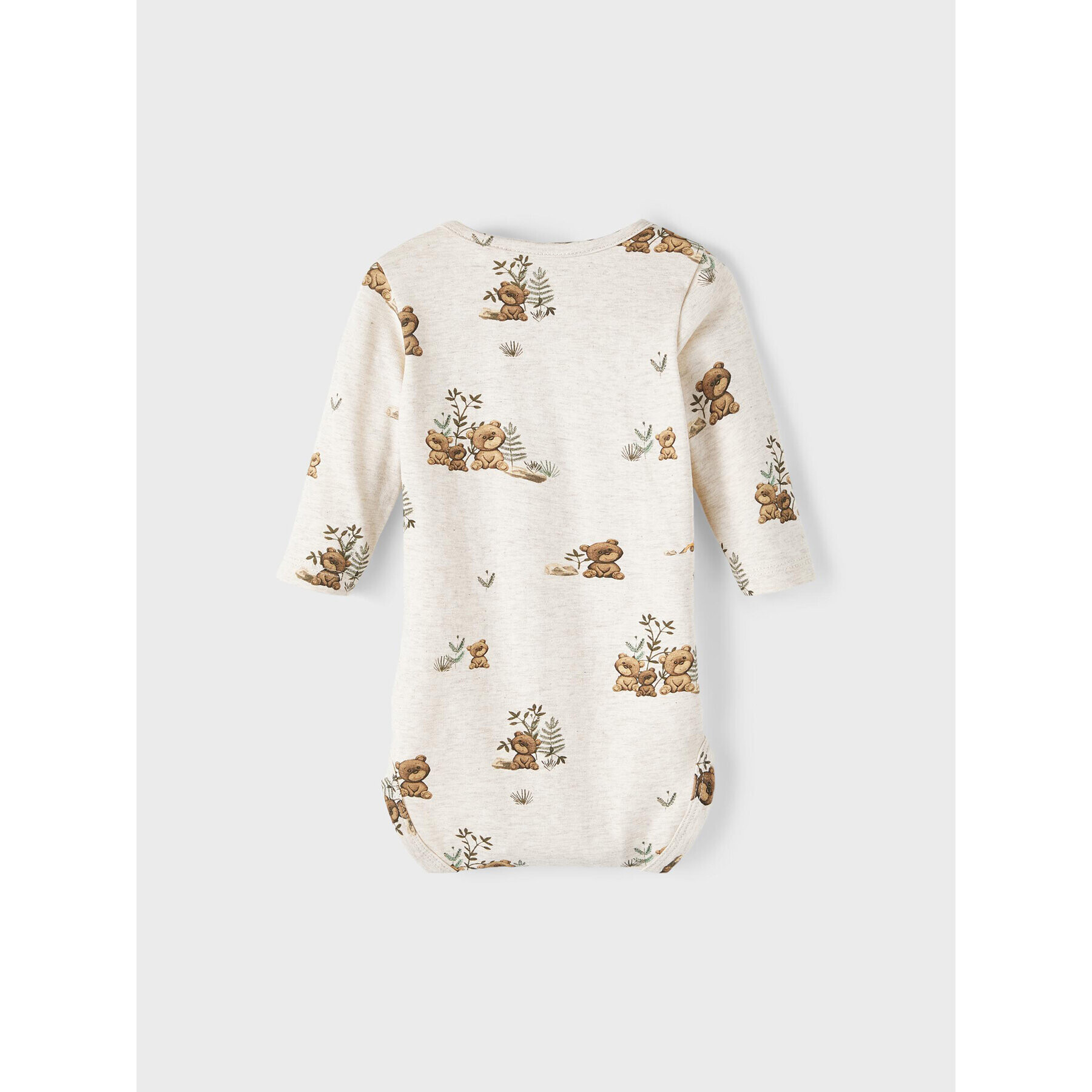 NAME IT Боди 13215766 Бежов Regular Fit - Pepit.bg