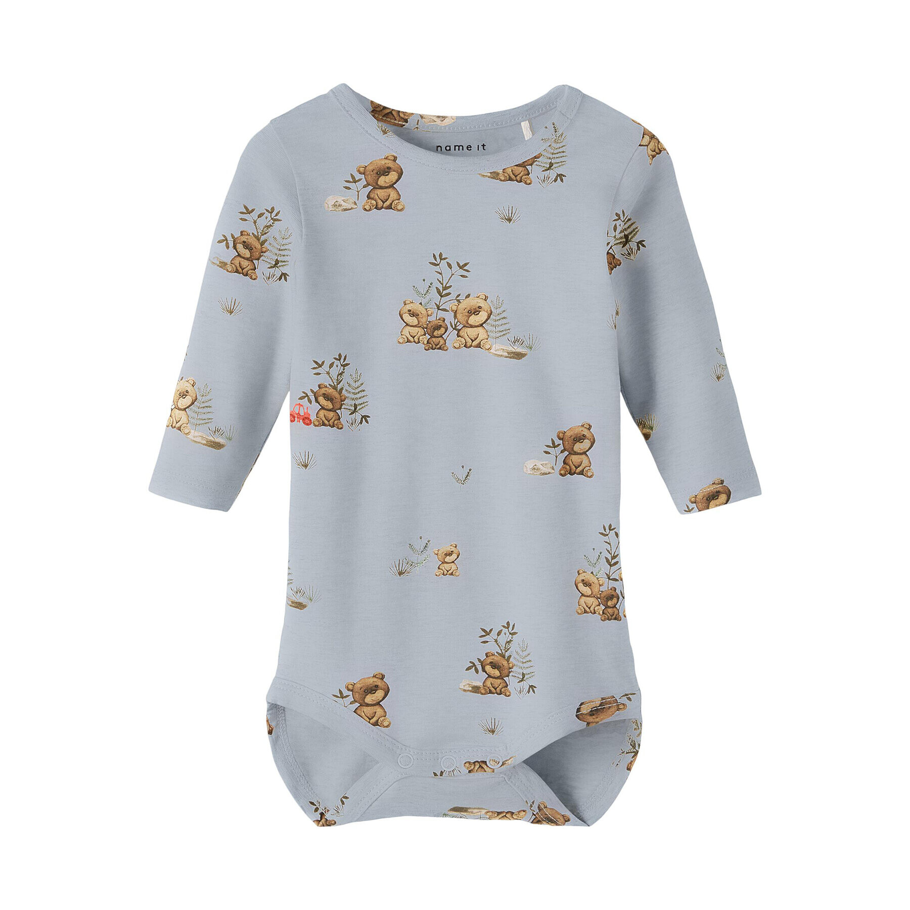 NAME IT Боди 13215766 Сив Regular Fit - Pepit.bg