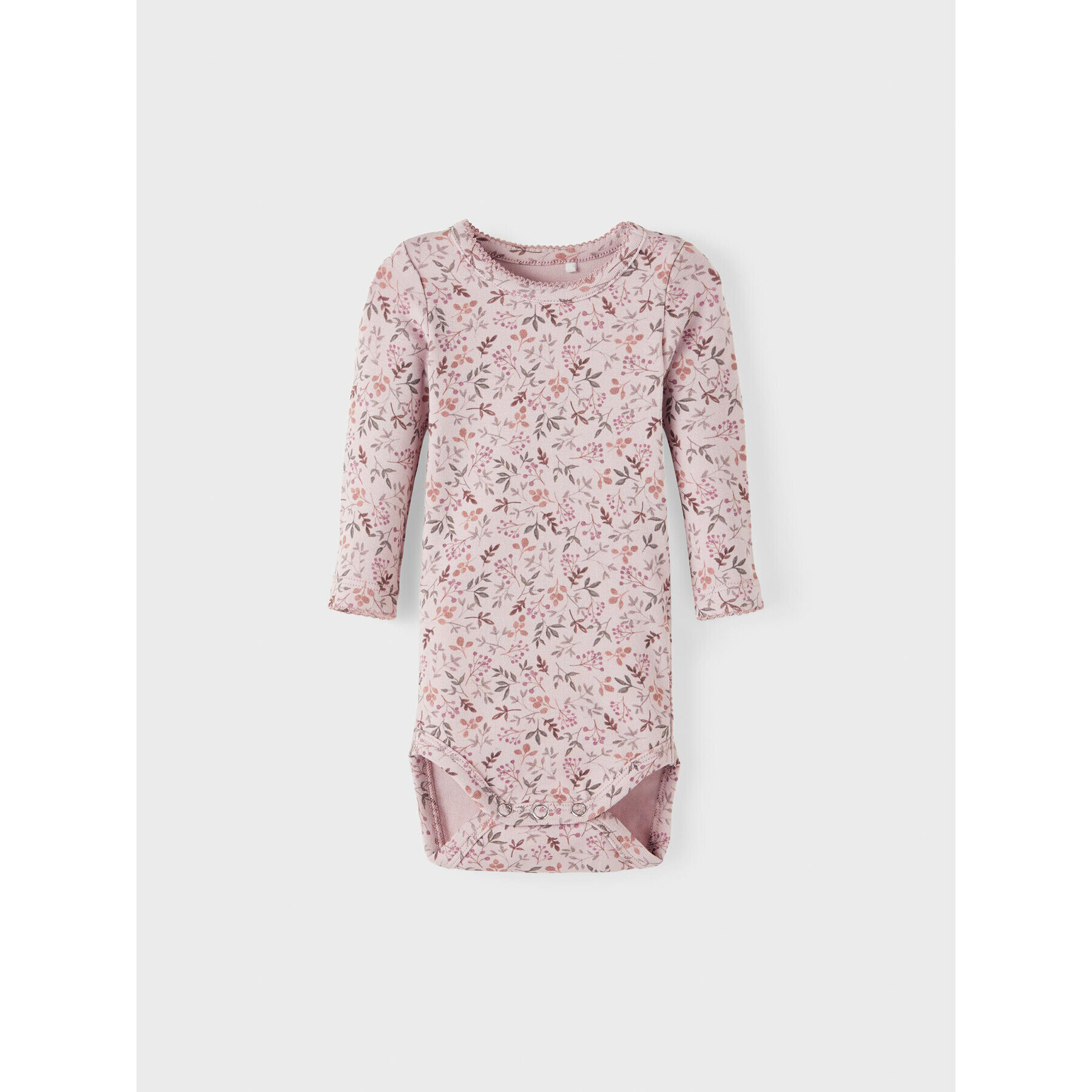 NAME IT Детско боди 13206913 Розов Regular Fit - Pepit.bg
