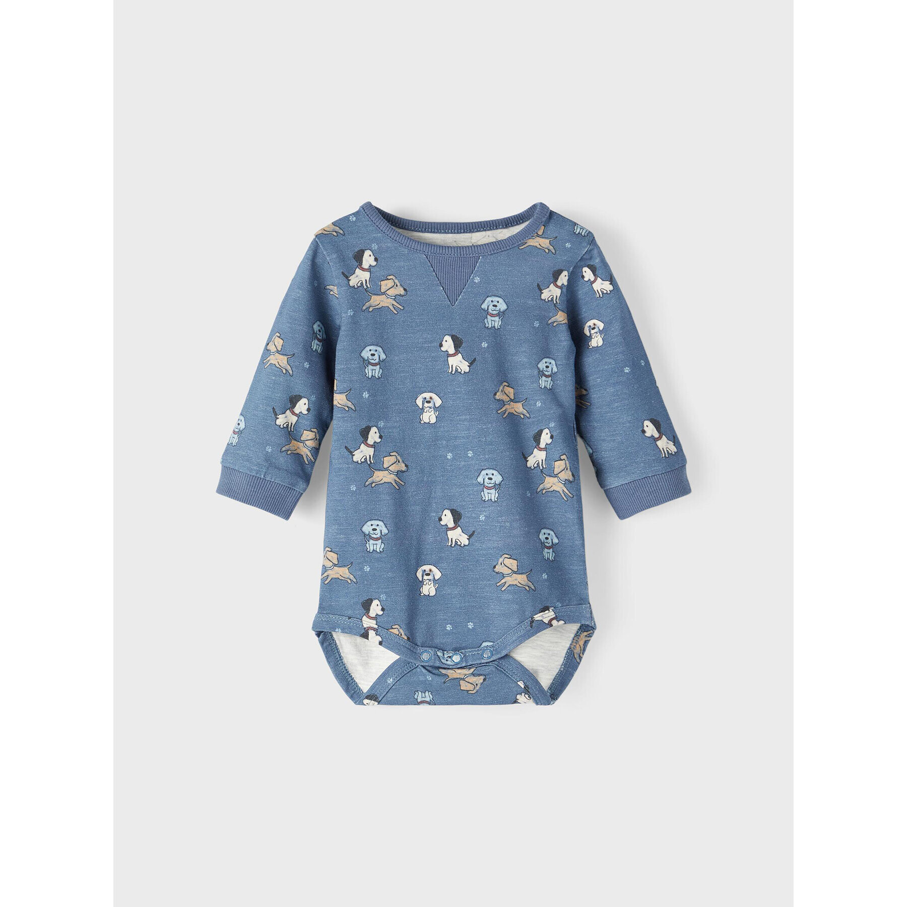 NAME IT Детско боди 13210137 Син Regular Fit - Pepit.bg