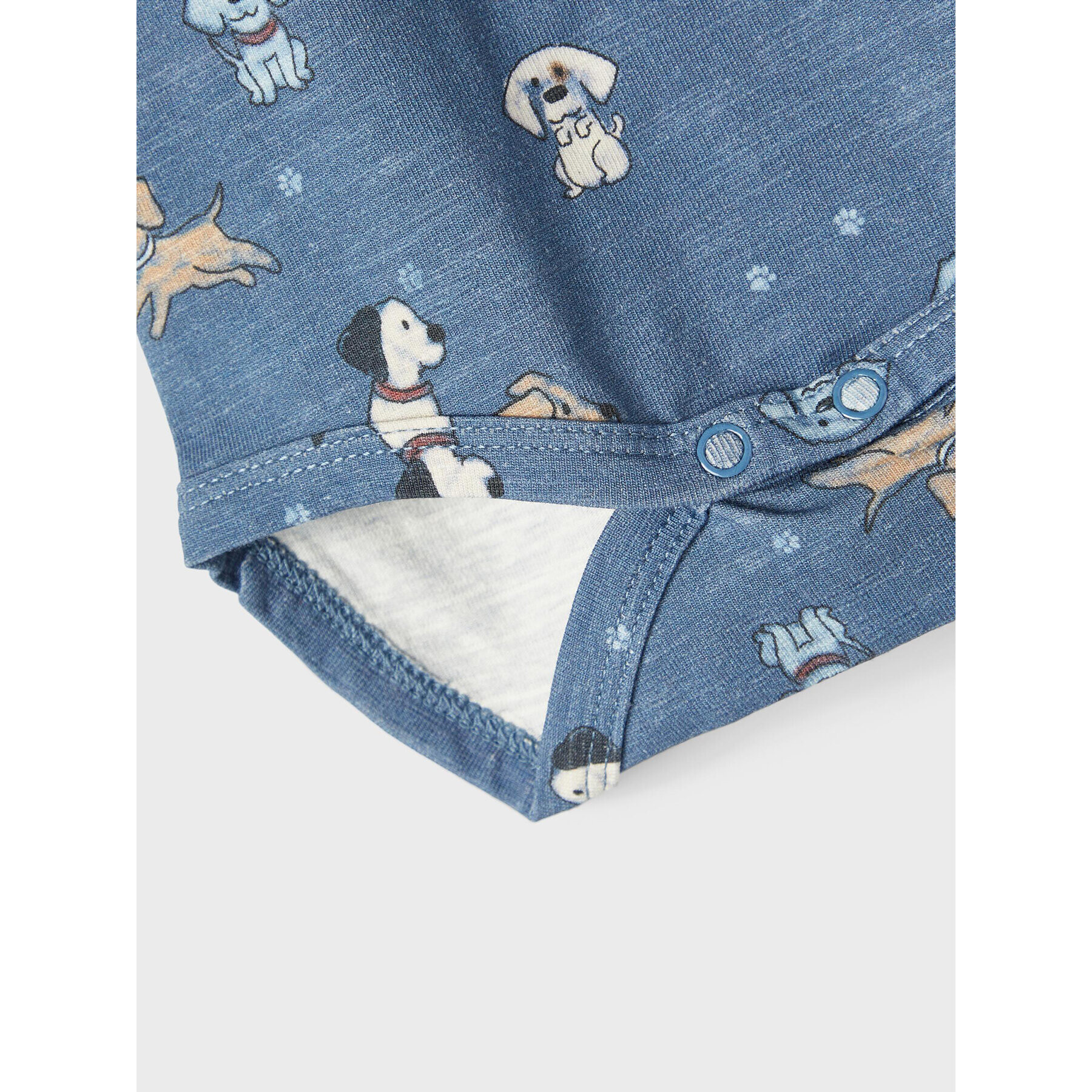 NAME IT Детско боди 13210137 Син Regular Fit - Pepit.bg