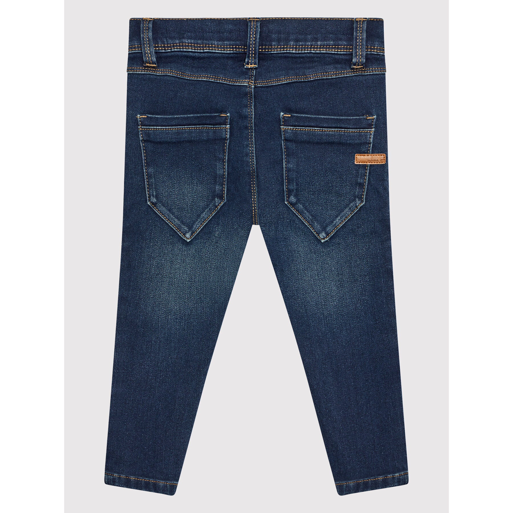 NAME IT Дънки 13142285 Тъмносин Slim Fit - Pepit.bg