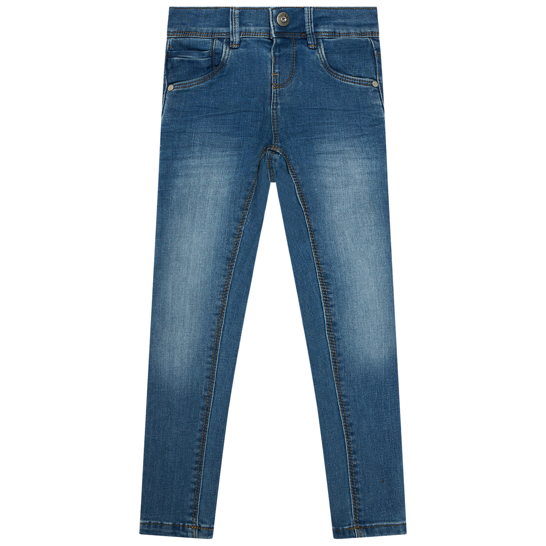 NAME IT Дънки 13172736 Тъмносин Skinny Fit - Pepit.bg