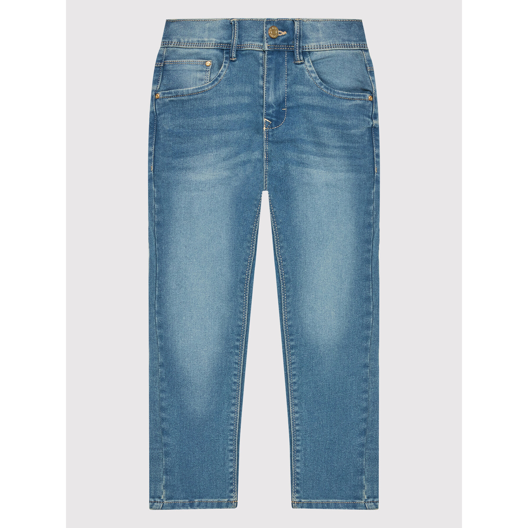 NAME IT Дънки 13198534 Син Slim Fit - Pepit.bg
