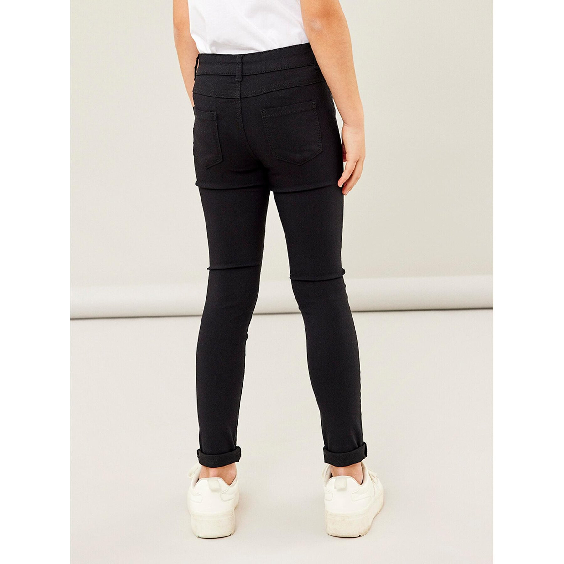NAME IT Дънки 13204337 Черен Skinny Fit - Pepit.bg