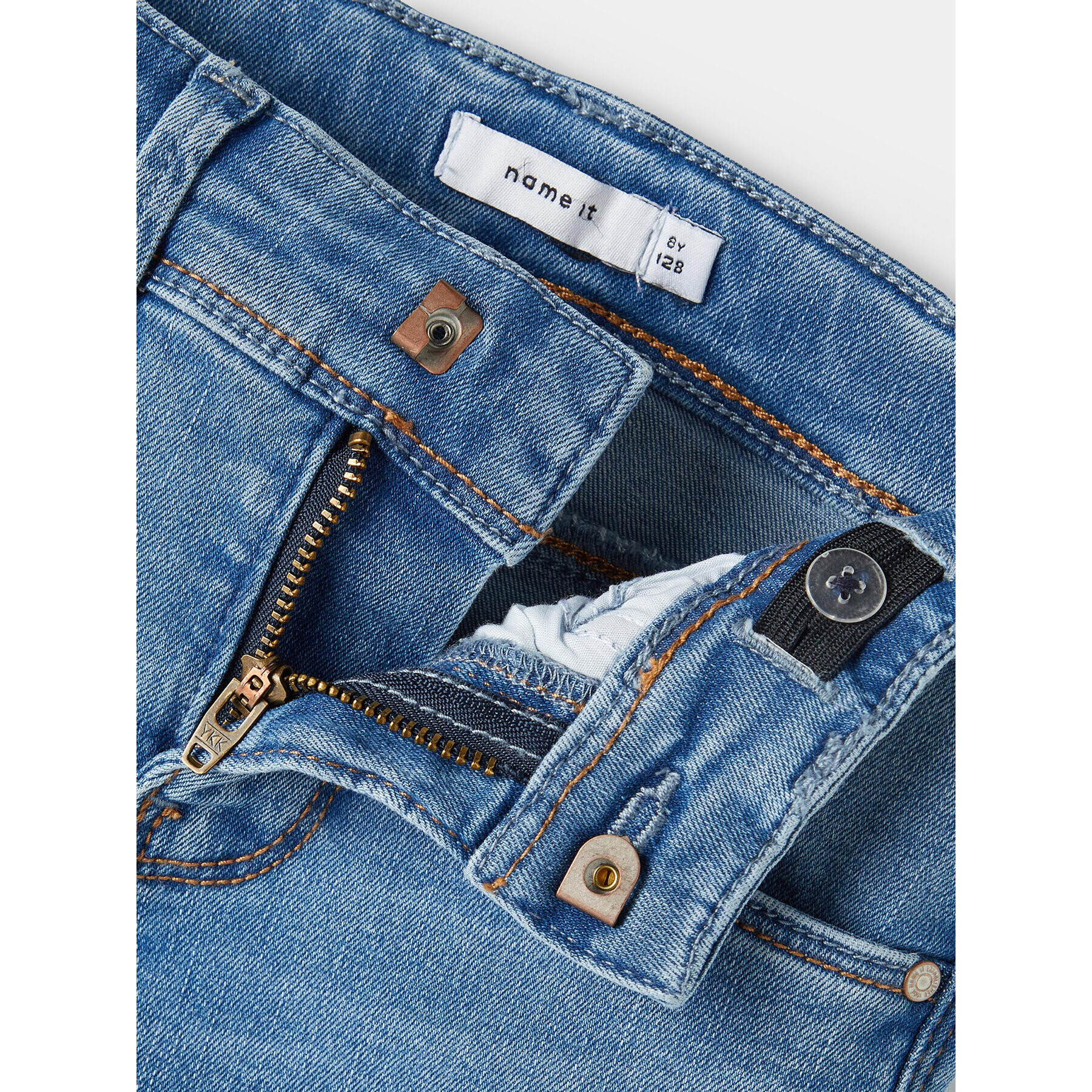NAME IT Дънки 13208876 Син Skinny Fit - Pepit.bg