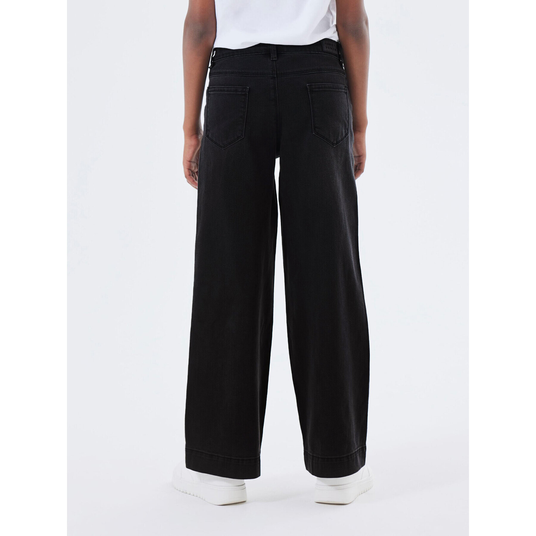 NAME IT Дънки 13211701 Черен Wide Leg - Pepit.bg