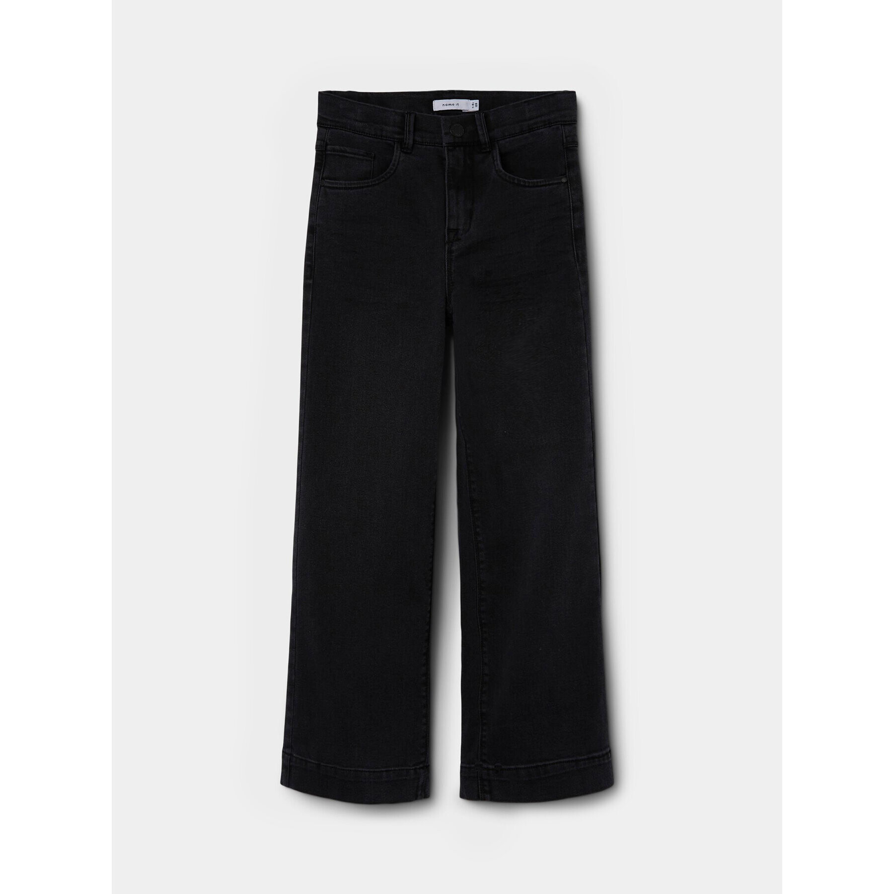 NAME IT Дънки 13211701 Черен Wide Leg - Pepit.bg