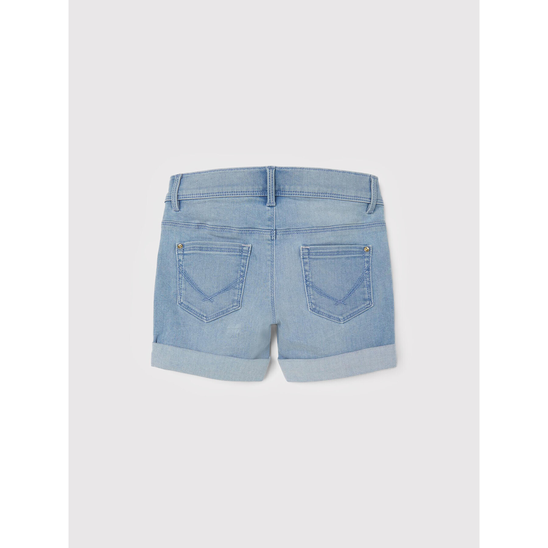NAME IT Дънкови шорти 13197317 Син Slim Fit - Pepit.bg