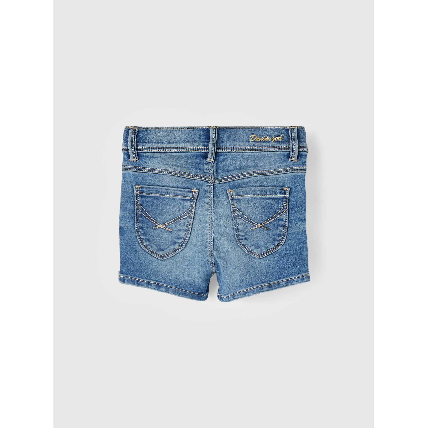 NAME IT Дънкови шорти 13198530 Син Slim Fit - Pepit.bg