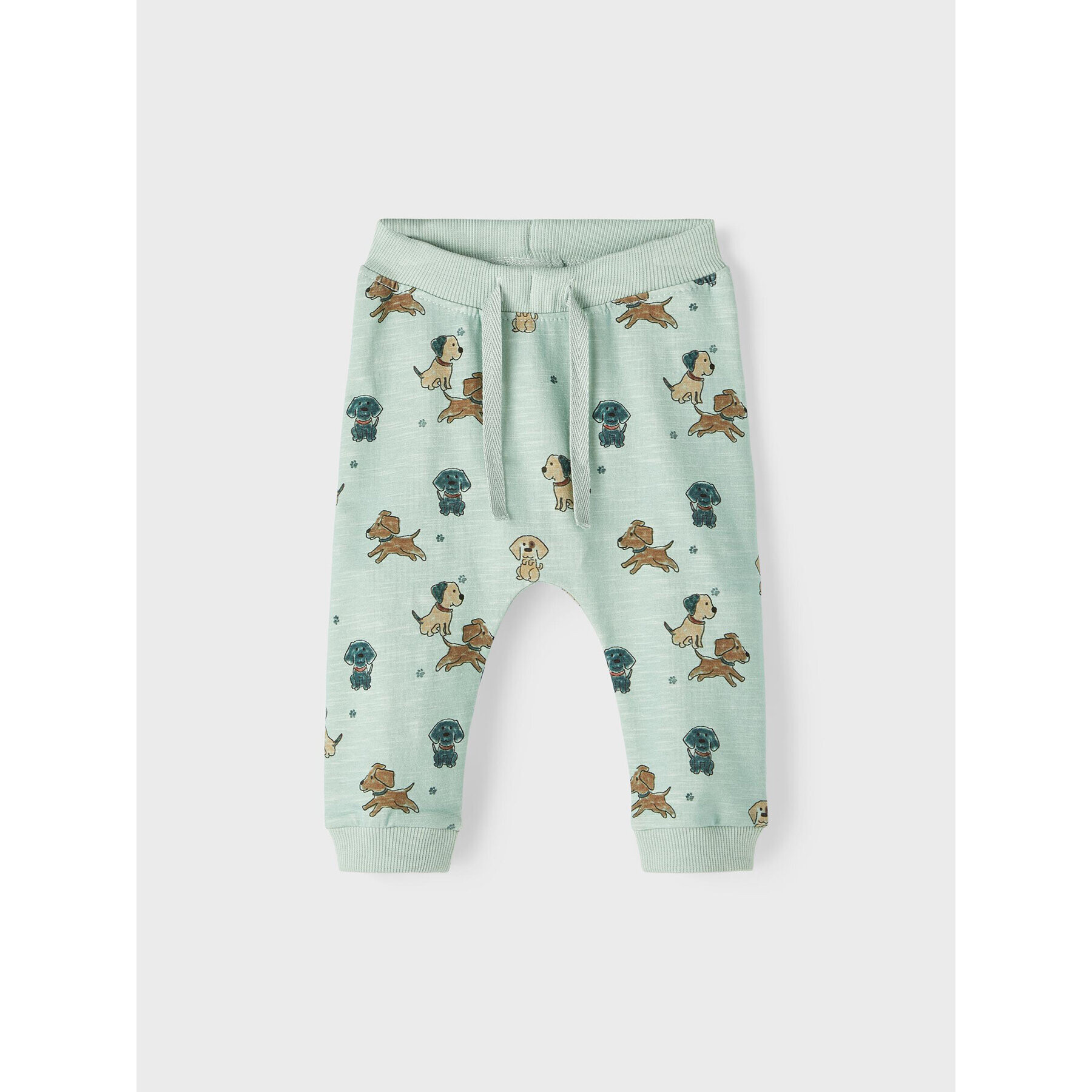 NAME IT Долнище анцуг 13210139 Зелен Regular Fit - Pepit.bg