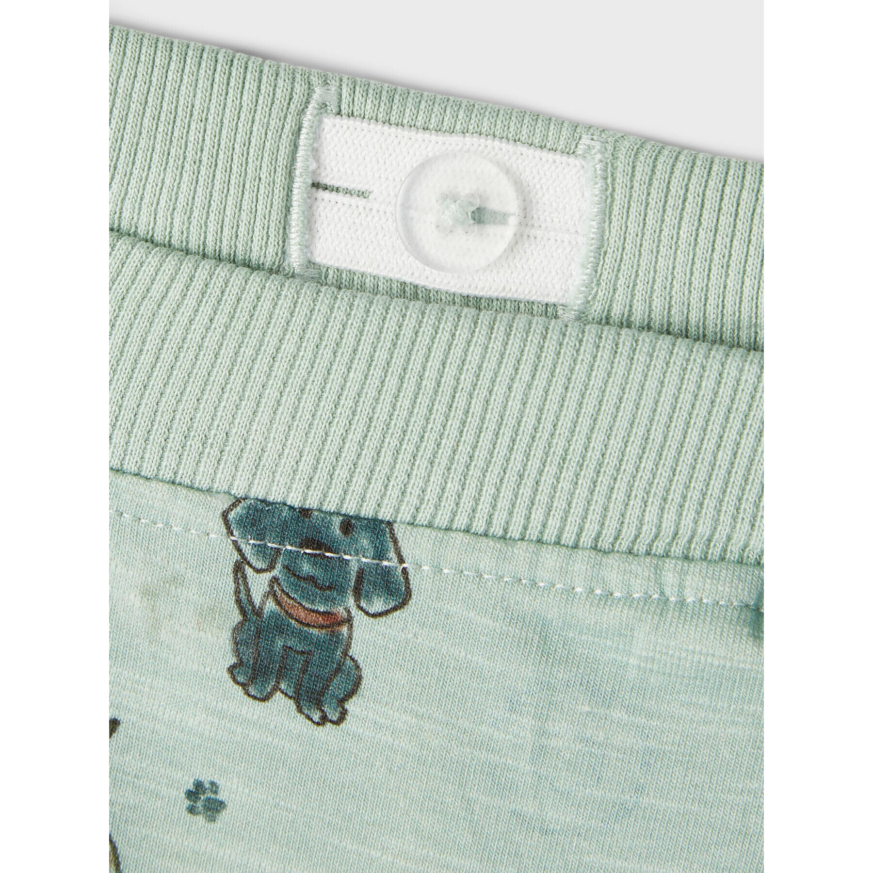 NAME IT Долнище анцуг 13210139 Зелен Regular Fit - Pepit.bg