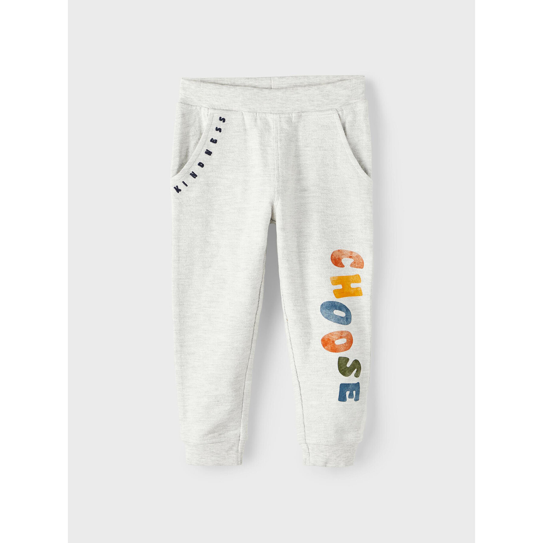NAME IT Долнище анцуг 13219374 Сив Regular Fit - Pepit.bg
