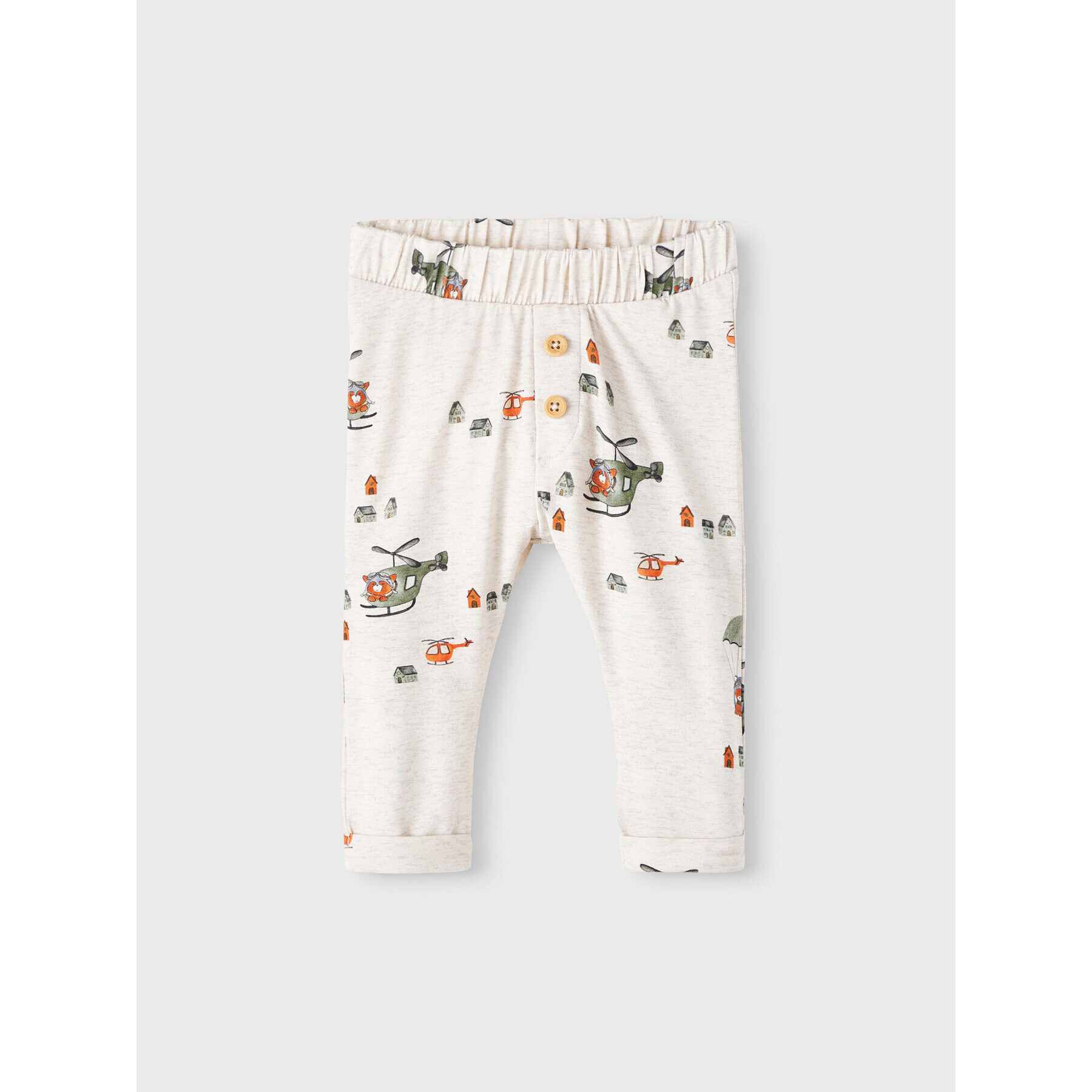 NAME IT Долнище анцуг 13205052 Бежов Regular Fit - Pepit.bg