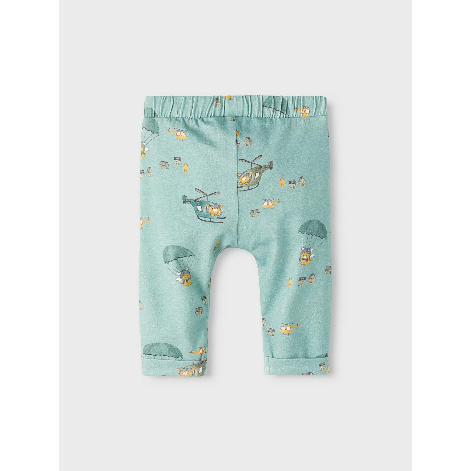 NAME IT Долнище анцуг 13205052 Зелен Regular Fit - Pepit.bg