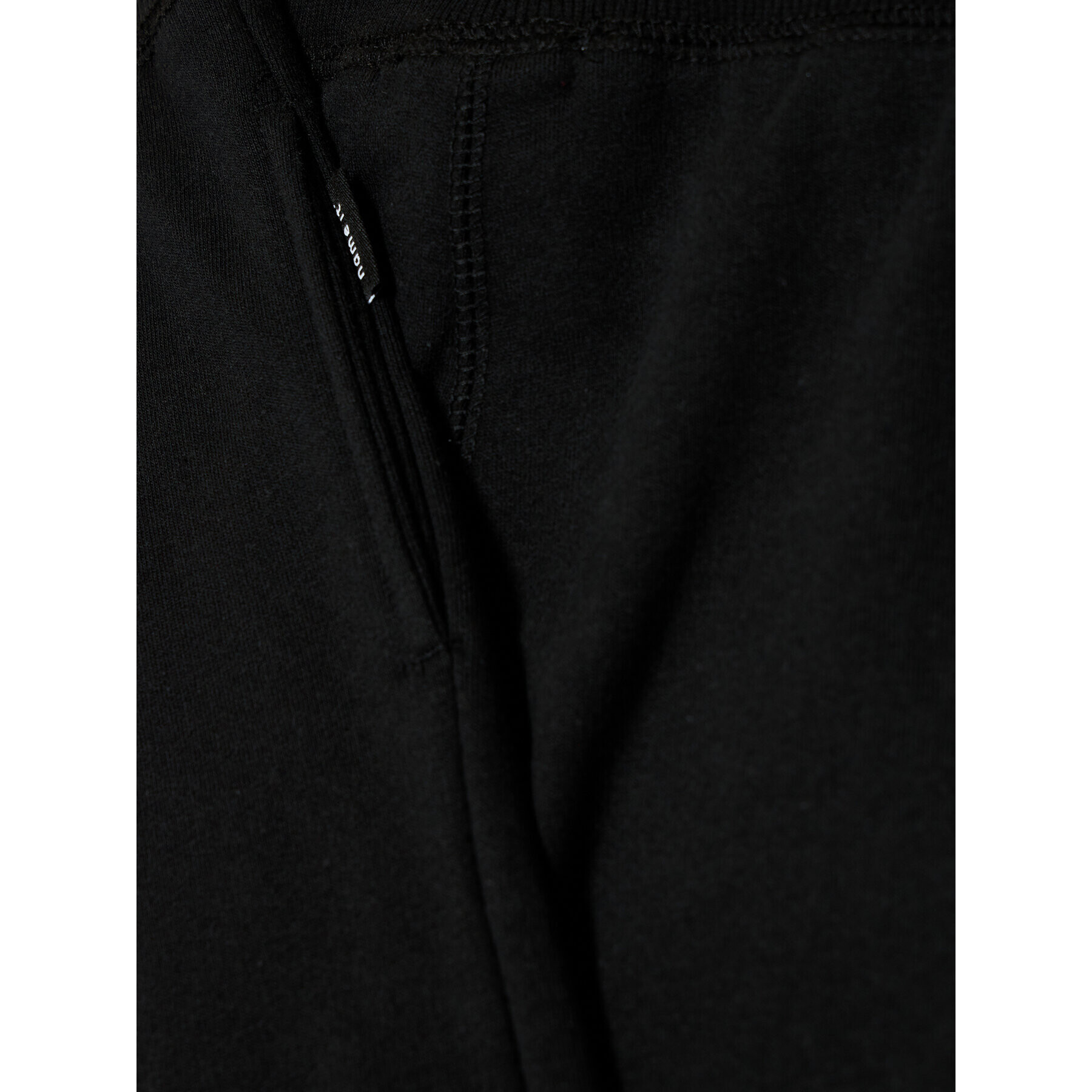 NAME IT Долнище анцуг Bru Noos 13153665 Черен Regular Fit - Pepit.bg