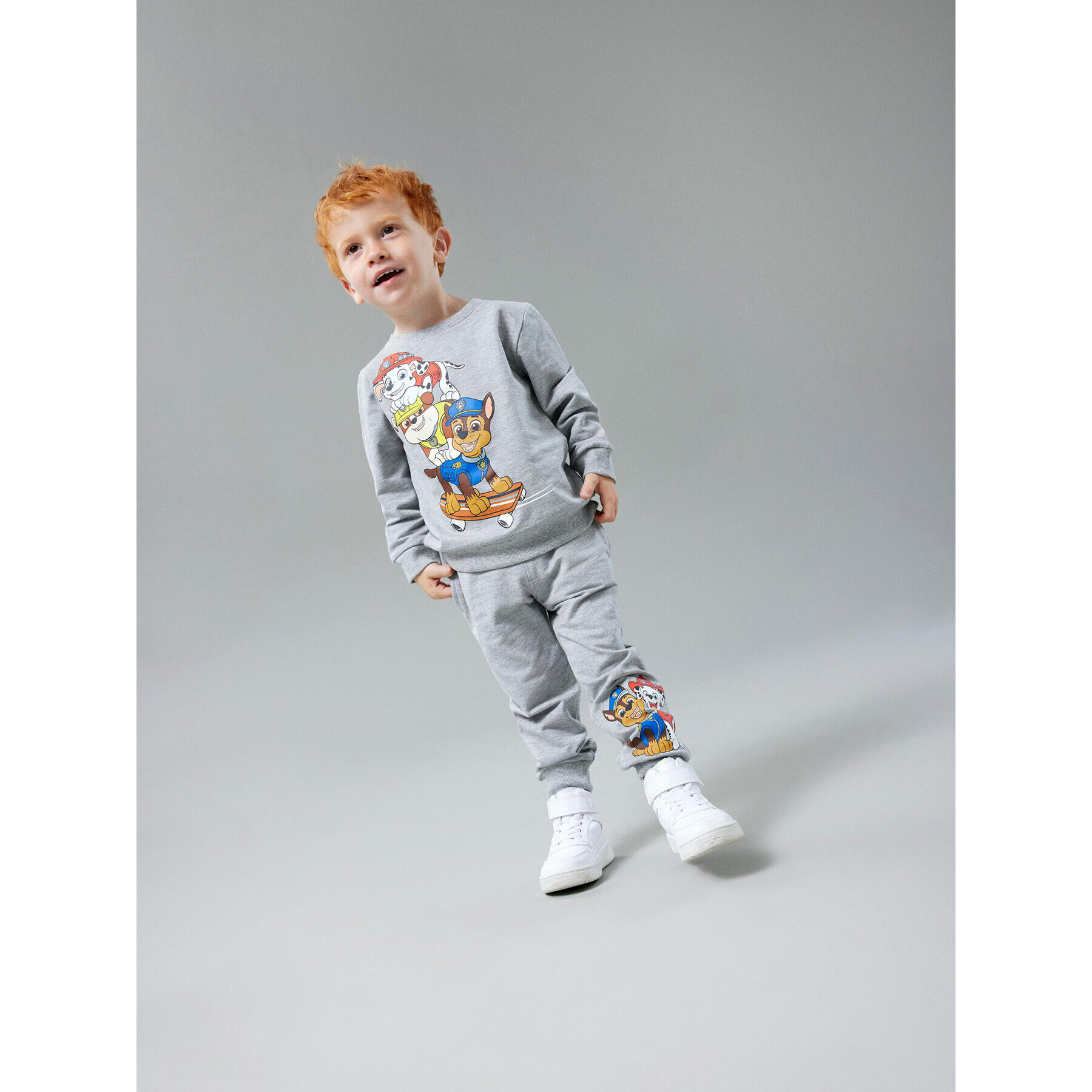 NAME IT Долнище анцуг PAW PATROL 13205311 Сив Regular Fit - Pepit.bg