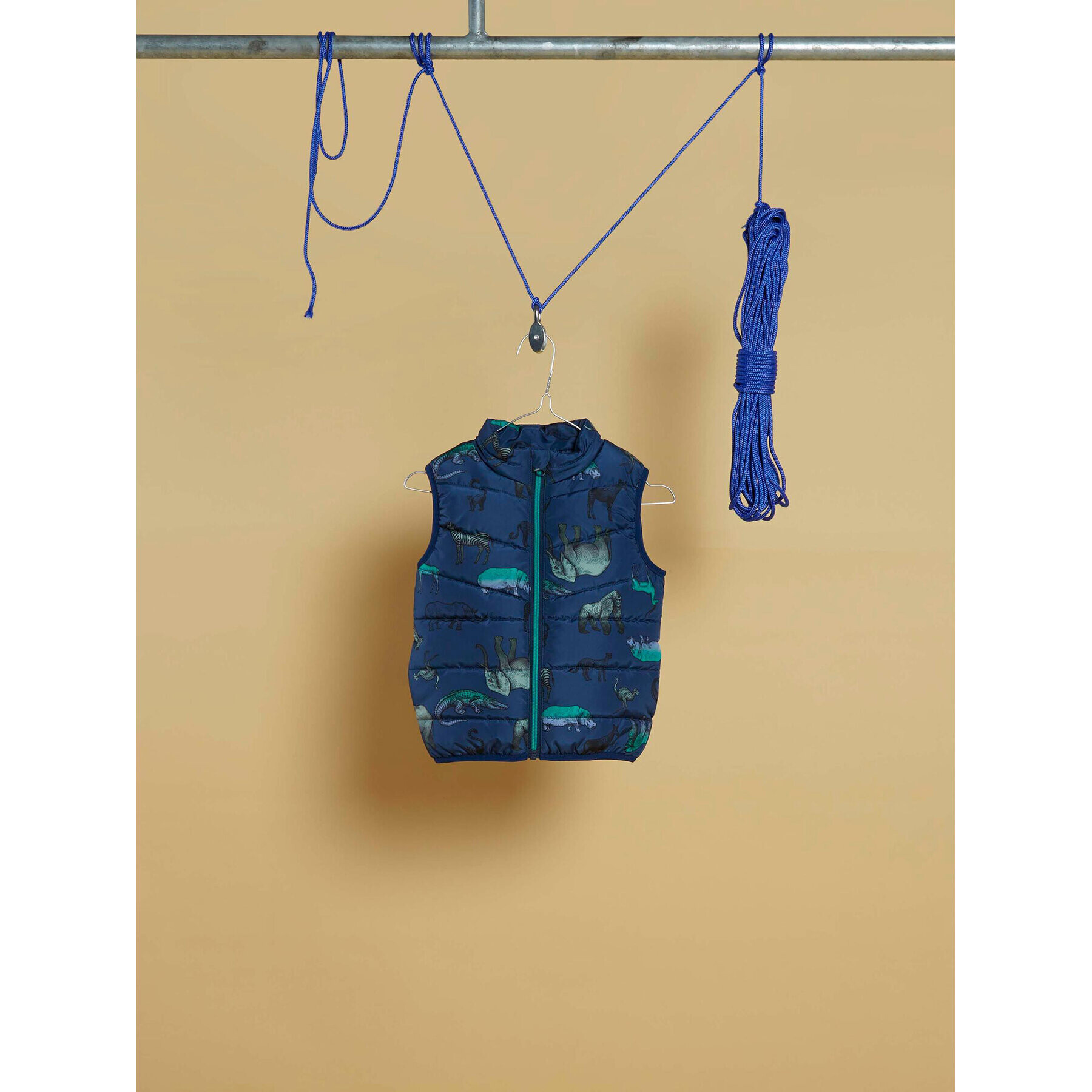 NAME IT Елек 13211819 Син Regular Fit - Pepit.bg