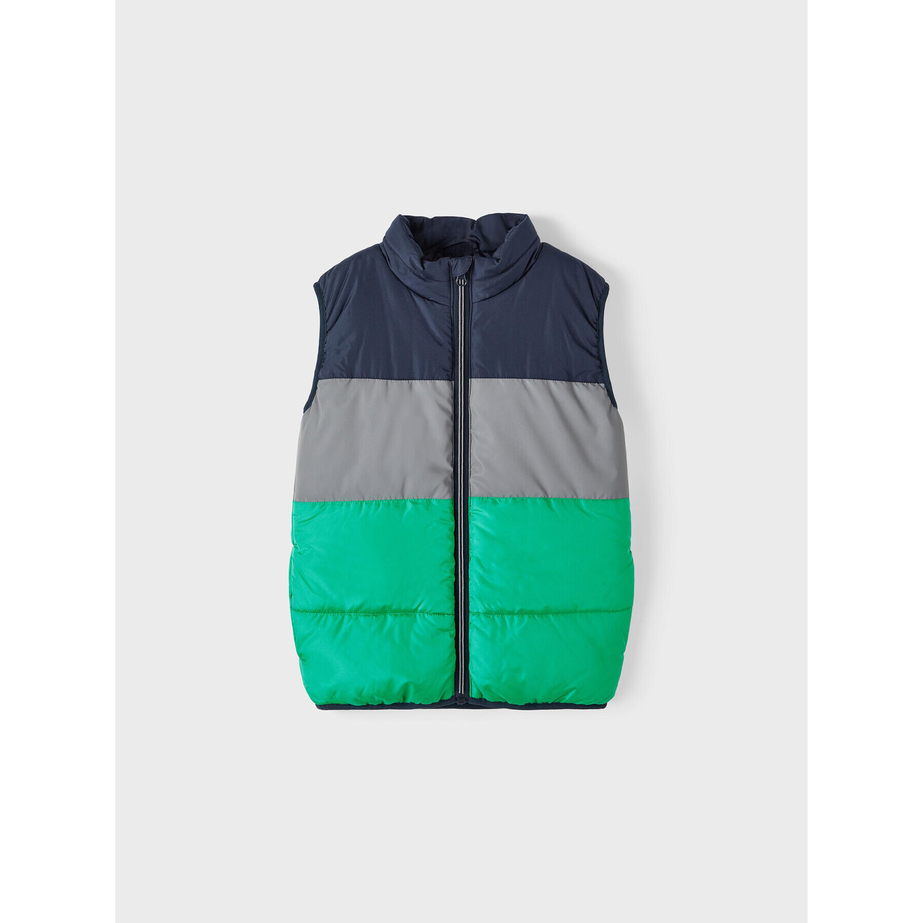 NAME IT Елек 13211842 Зелен Regular Fit - Pepit.bg