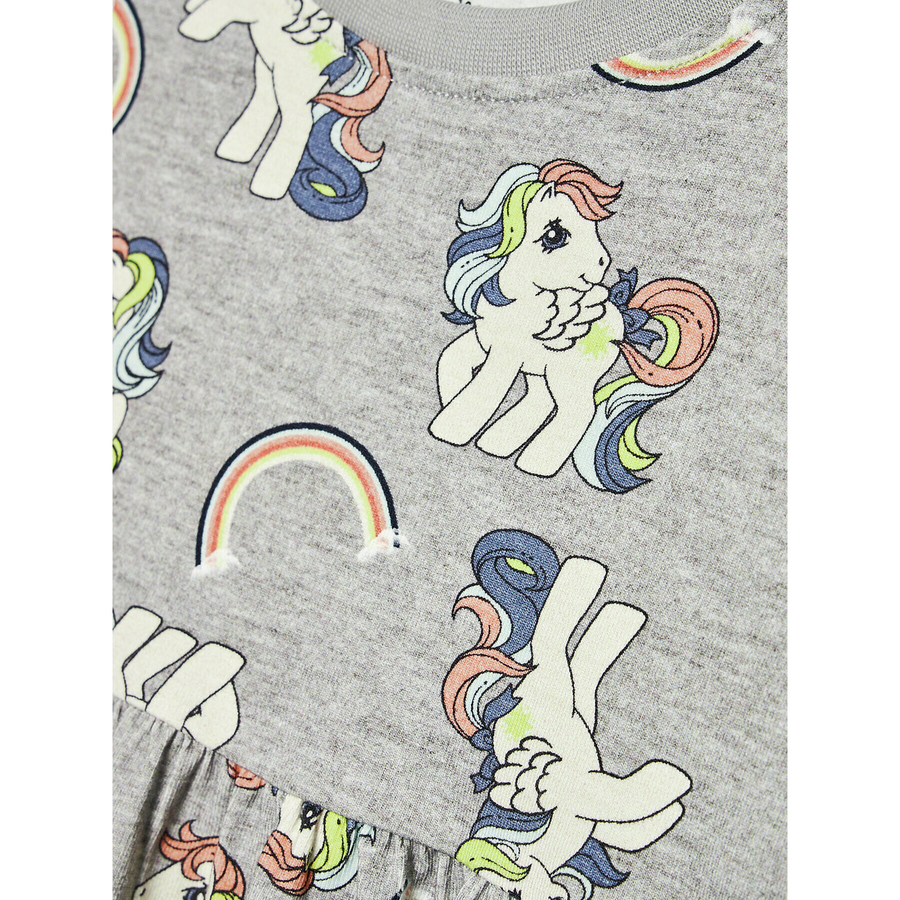 NAME IT Ежедневна рокля MY LITTLE PONY 13201178 Сив Regular Fit - Pepit.bg