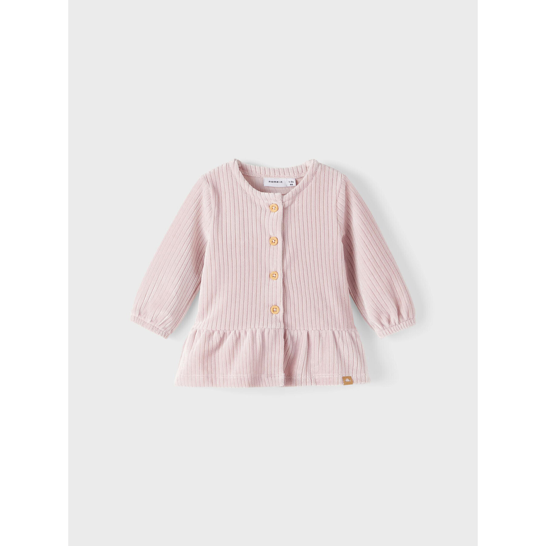 NAME IT Кардиган 13204963 Розов Regular Fit - Pepit.bg