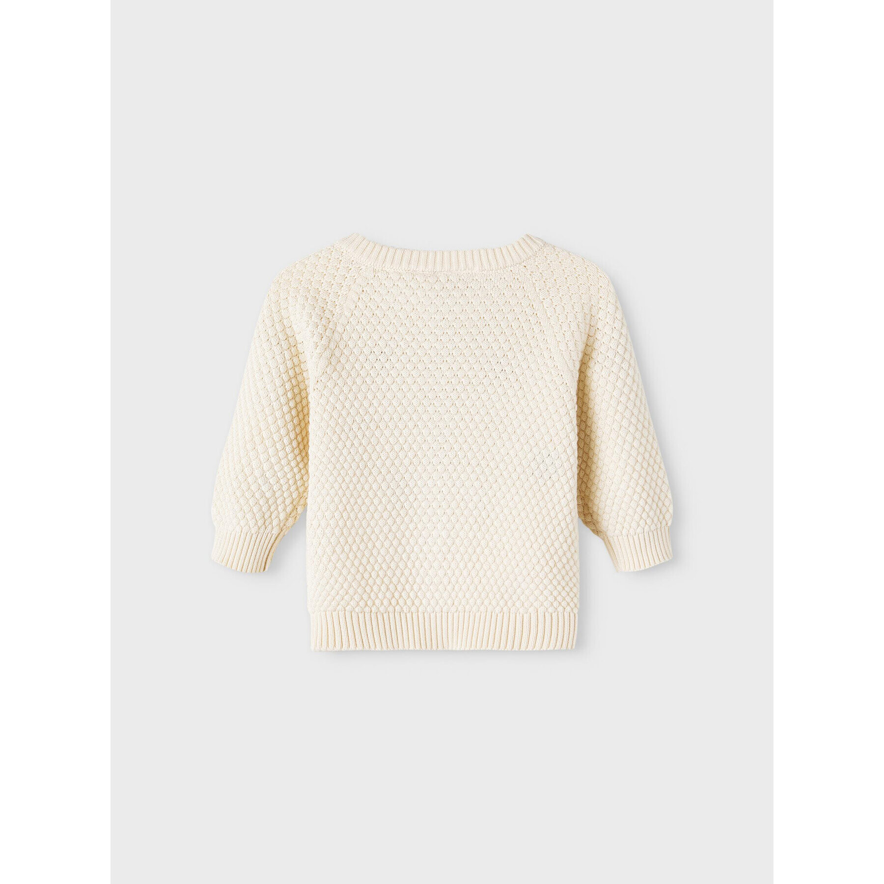 NAME IT Кардиган 13207071 Екрю Regular Fit - Pepit.bg