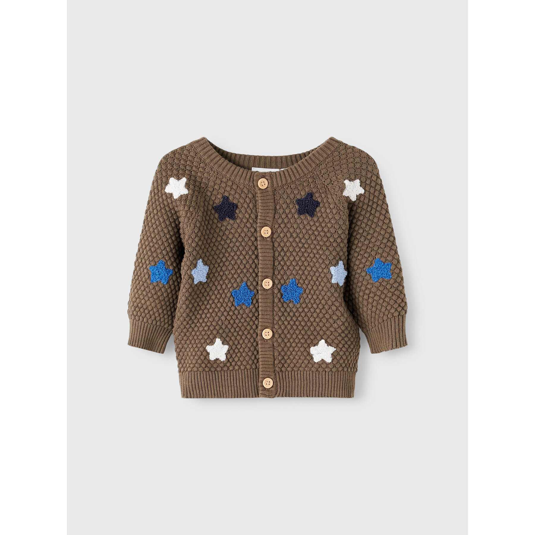 NAME IT Кардиган 13207107 Кафяв Regular Fit - Pepit.bg