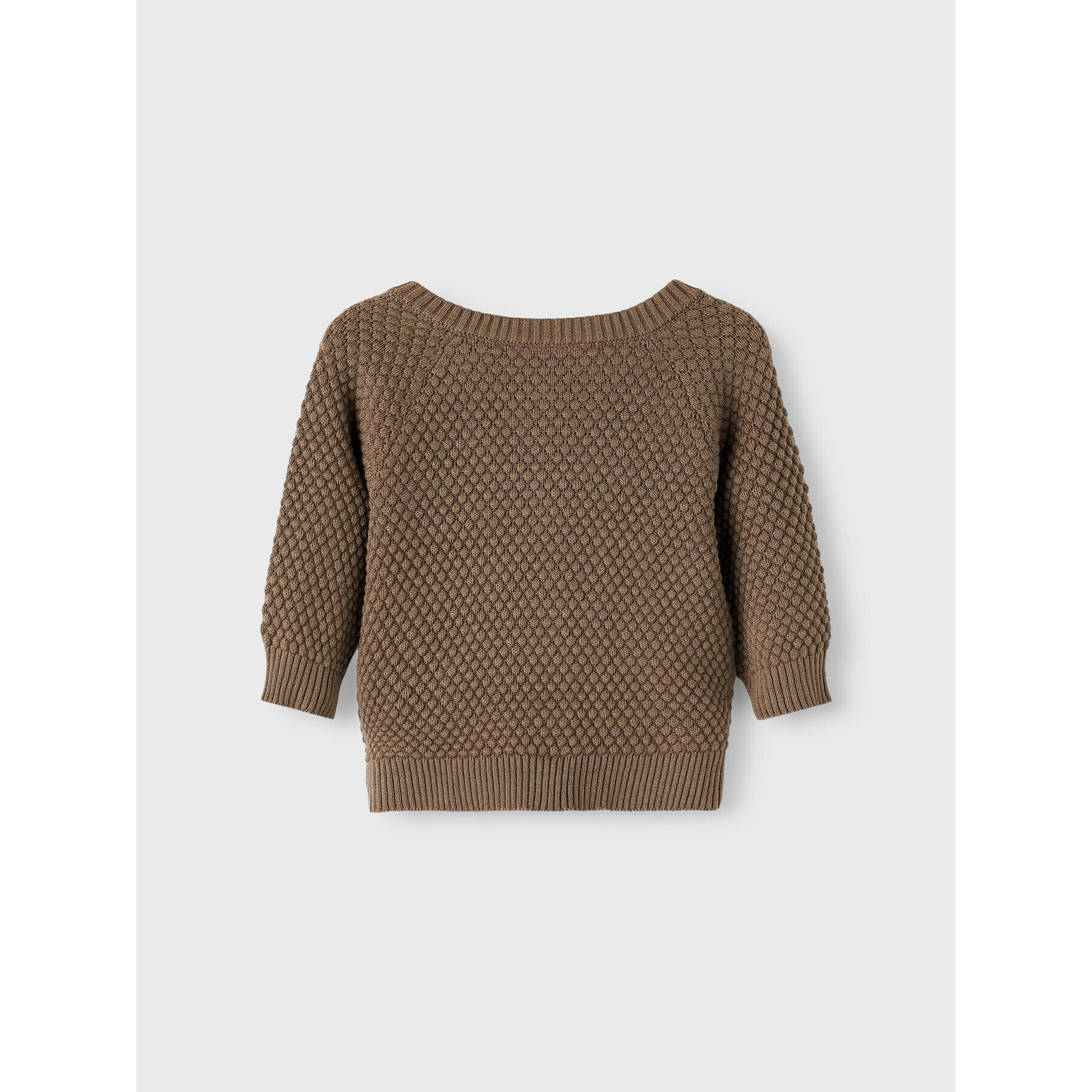 NAME IT Кардиган 13207107 Кафяв Regular Fit - Pepit.bg