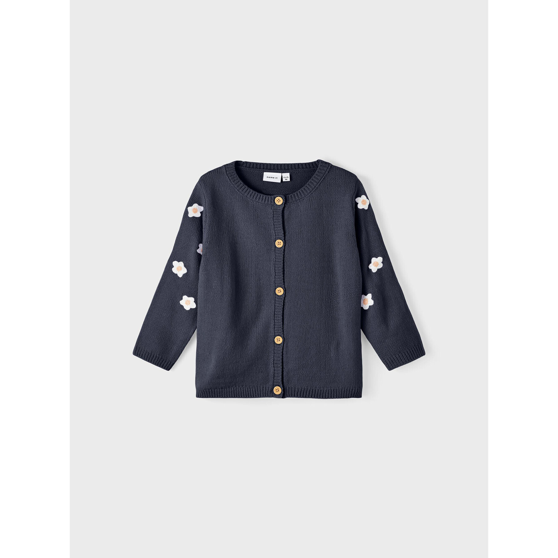 NAME IT Кардиган 13212003 Тъмносин Regular Fit - Pepit.bg