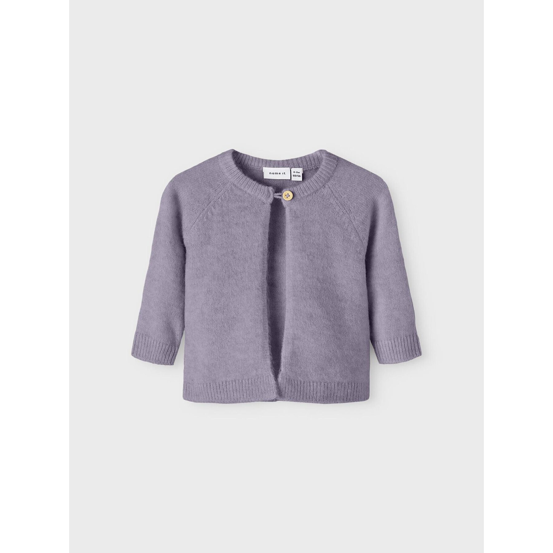 NAME IT Кардиган 13218679 Виолетов Regular Fit - Pepit.bg