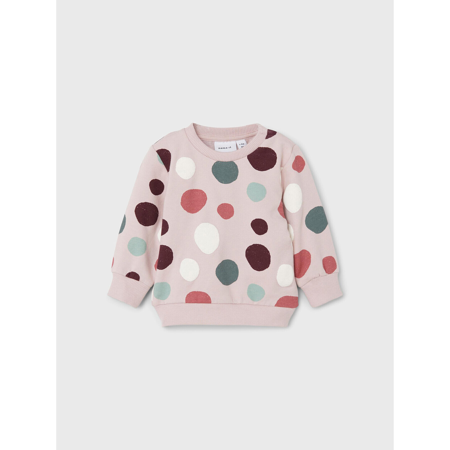 NAME IT Комплект 2 суитшърта 13208072 Розов Regular Fit - Pepit.bg