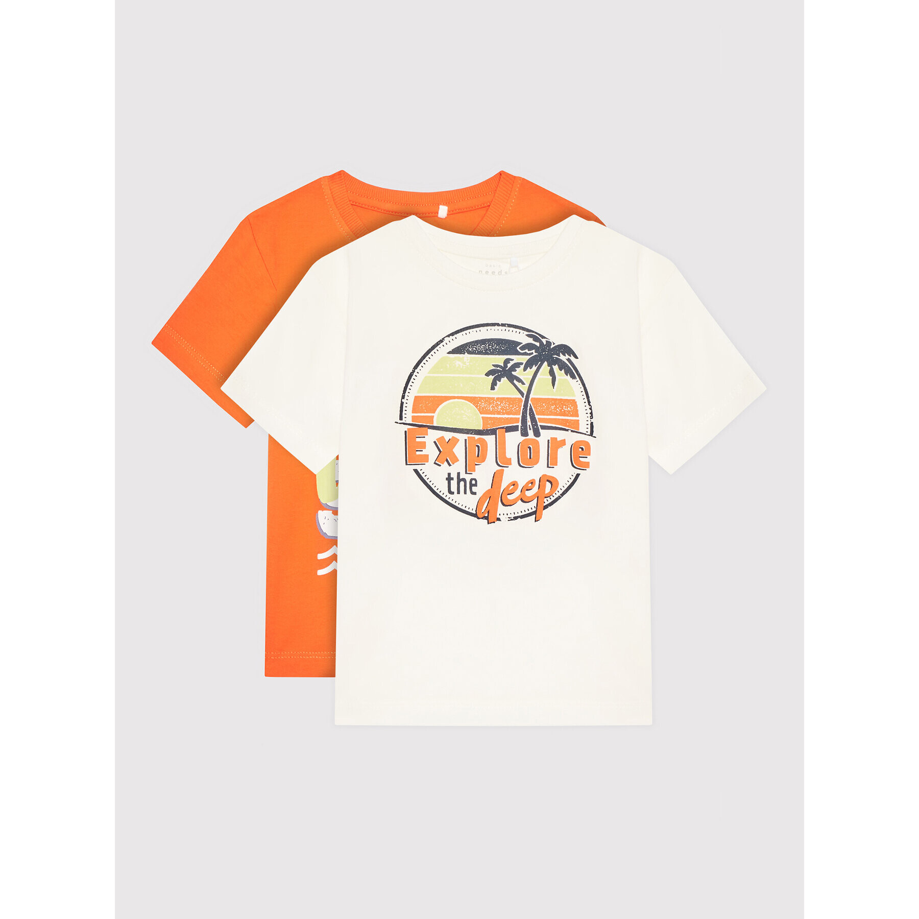 NAME IT Комплект 2 тишъртки 13208390 Цветен Regular Fit - Pepit.bg