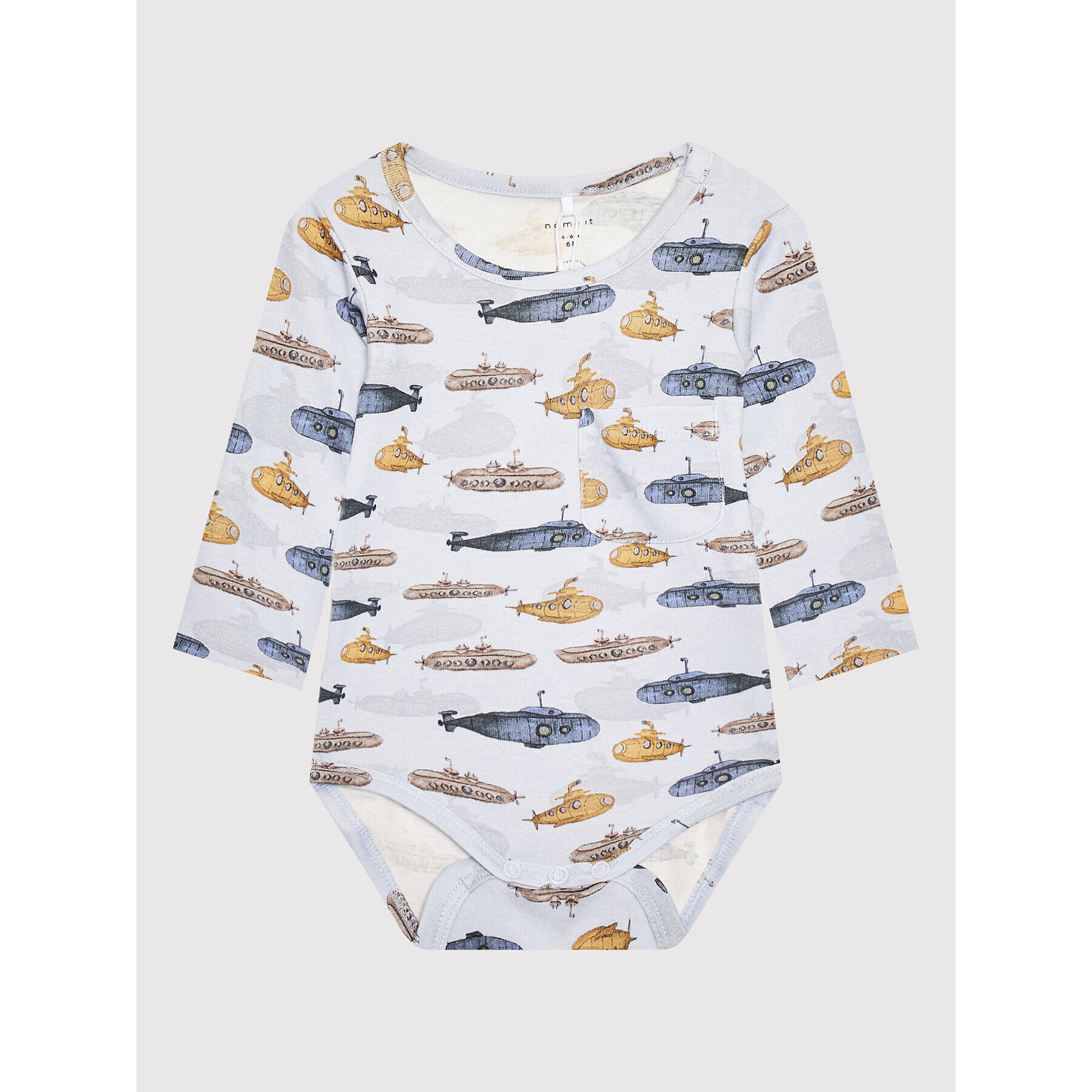 NAME IT Комплект боди и панталон 13205873 Син Regular Fit - Pepit.bg
