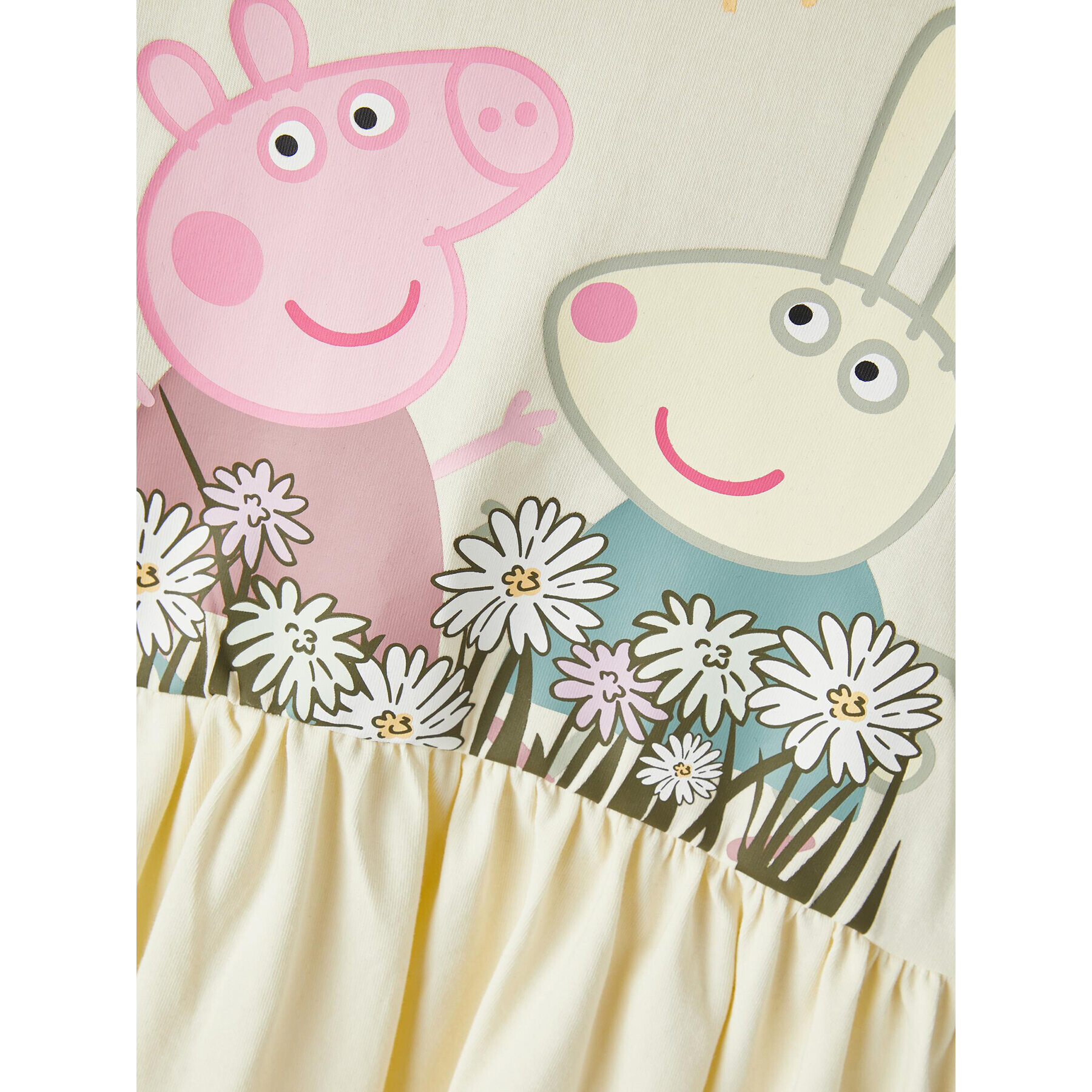 NAME IT Лятна рокля PEPPA PIG 13203498 Жълт Regular Fit - Pepit.bg
