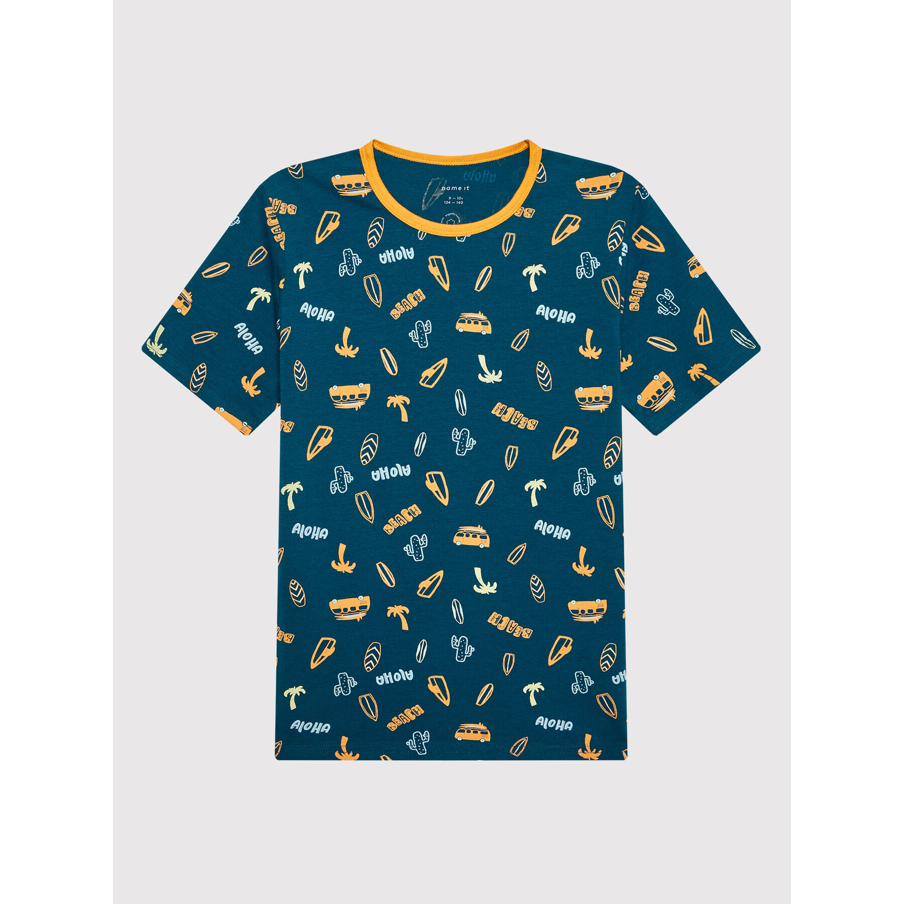 NAME IT Пижама 13199370 Тъмносин Regular Fit - Pepit.bg