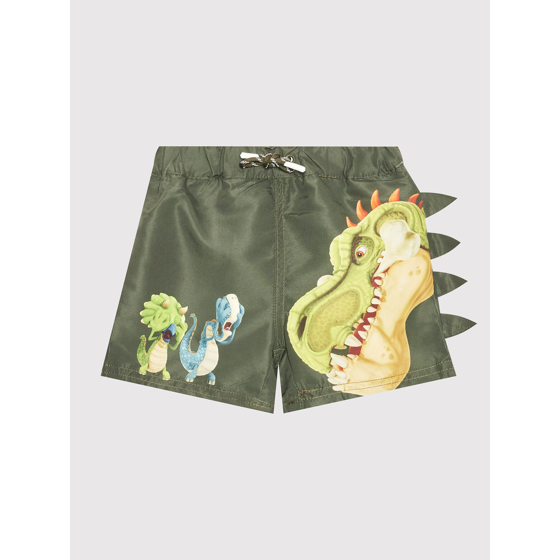 NAME IT Плувни шорти GIGANTOSAURUS 13199874 Зелен Regular Fit - Pepit.bg