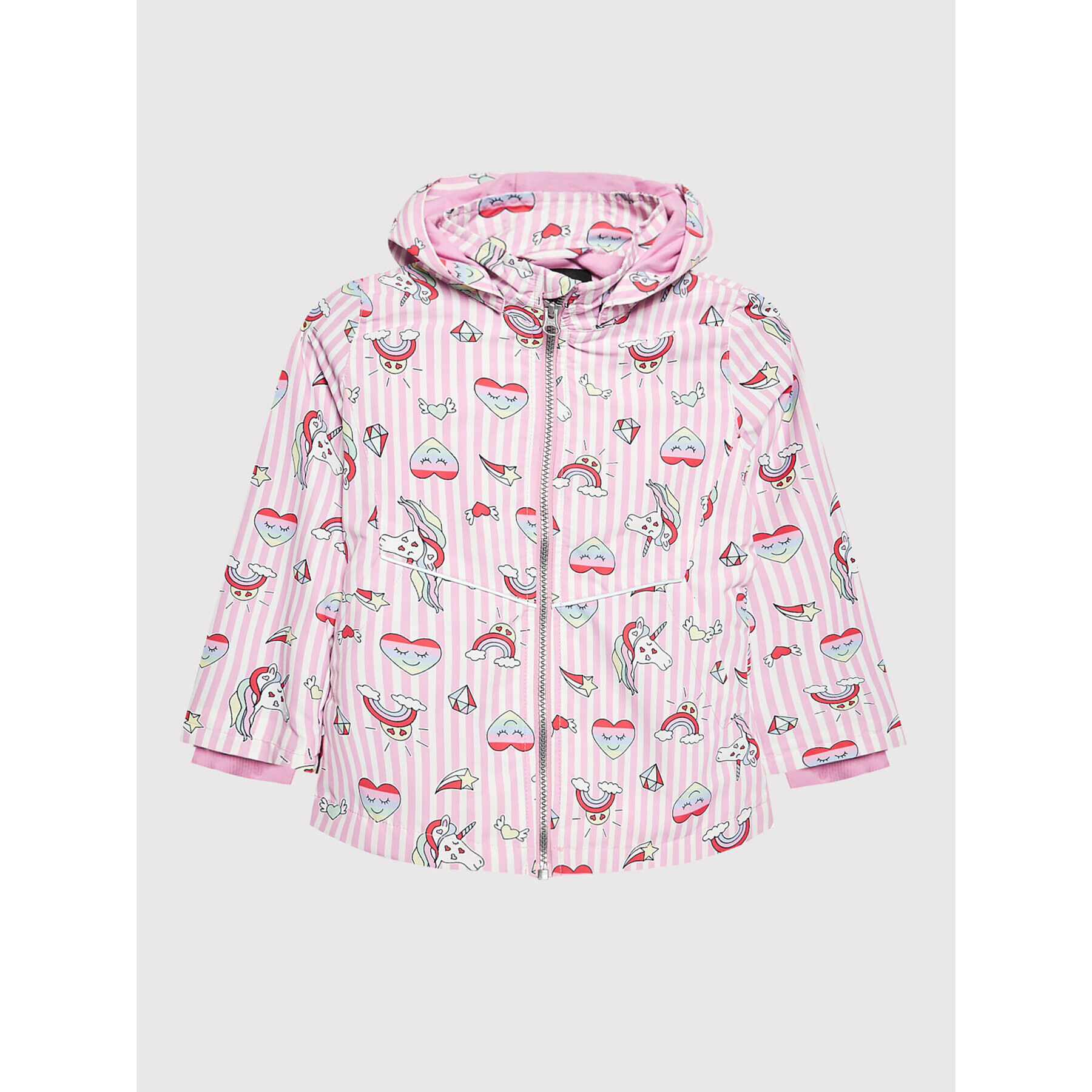 NAME IT Преходно яке 13199739 Розов Regular Fit - Pepit.bg