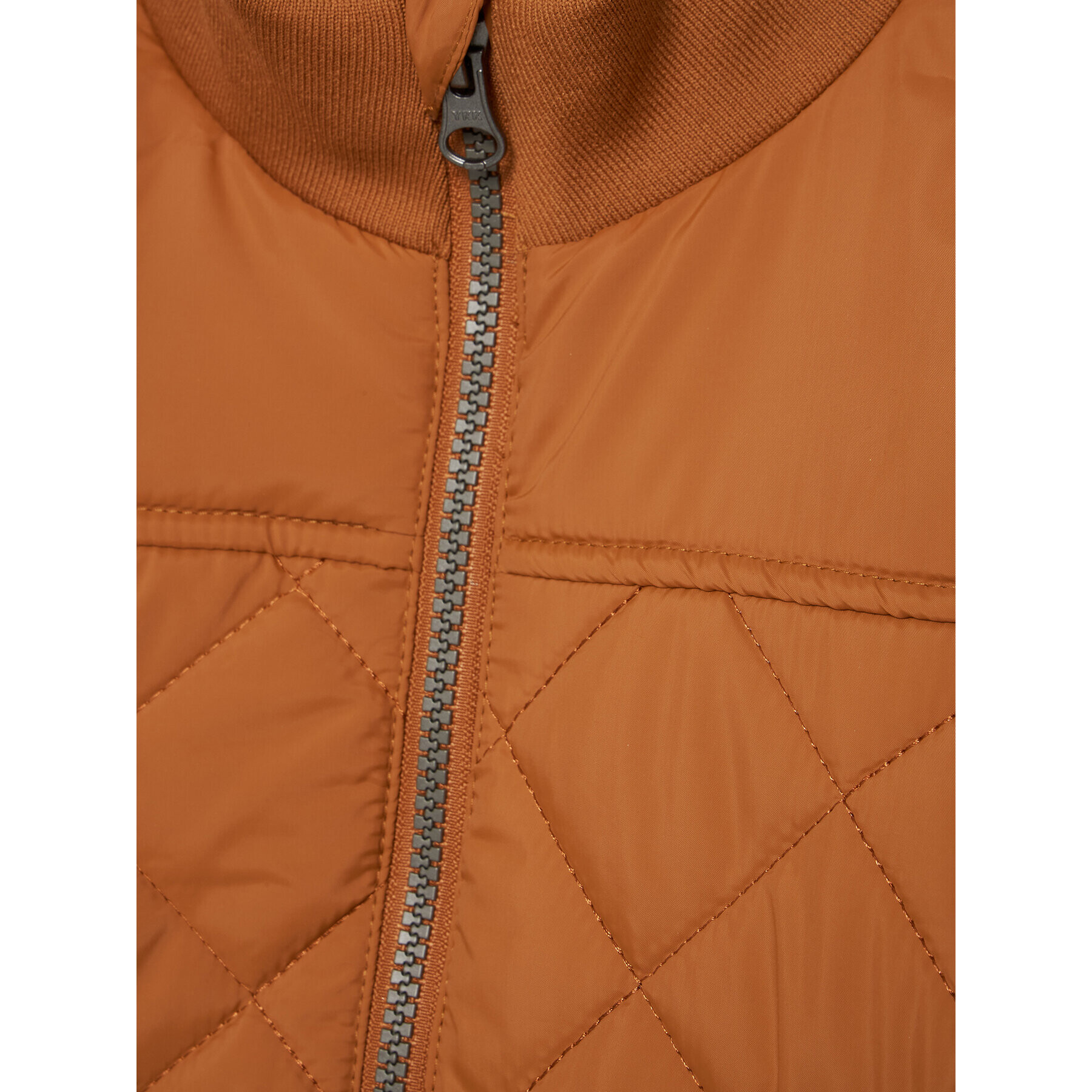 NAME IT Пухено яке 13198101 Кафяв Regular Fit - Pepit.bg