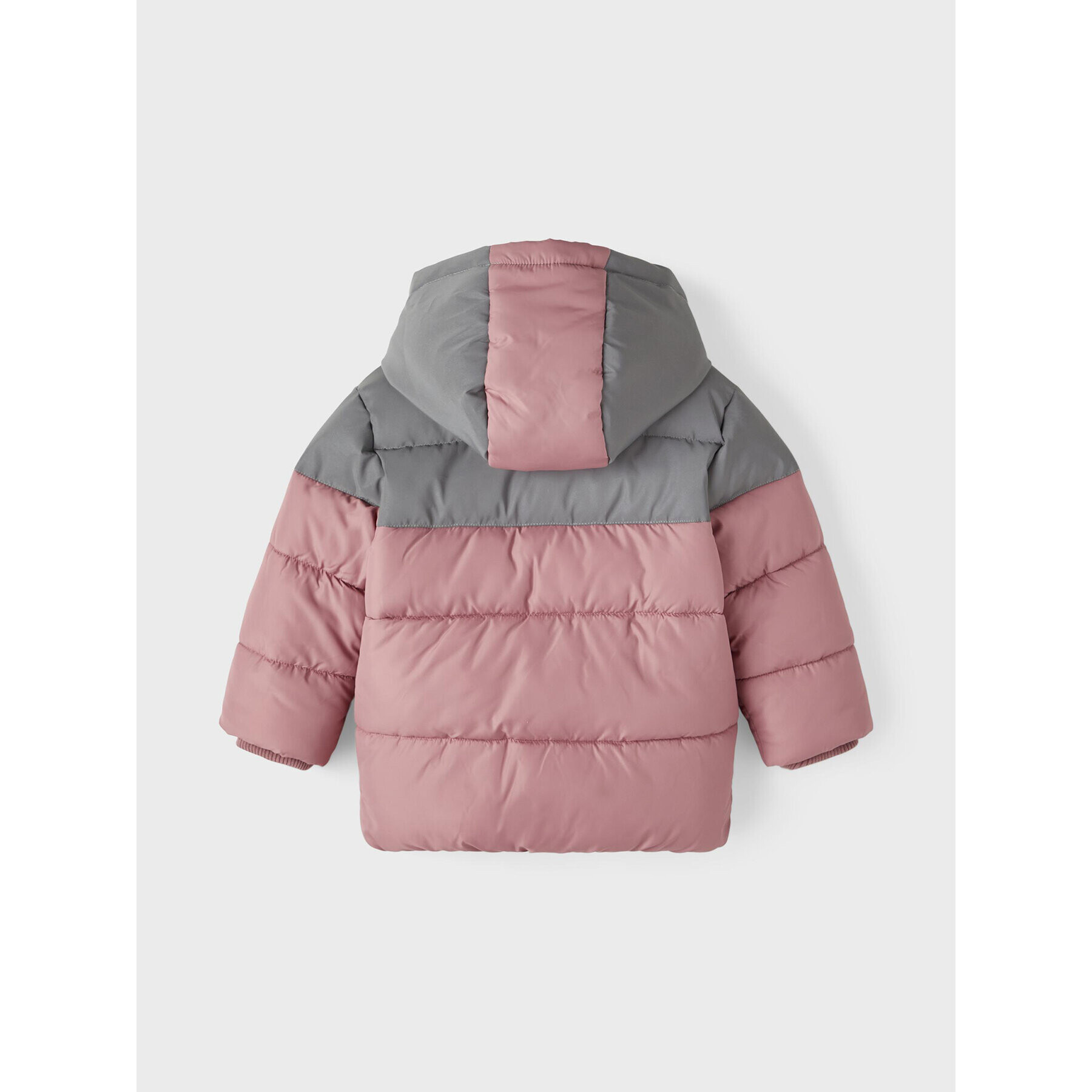 NAME IT Пухено яке 13209104 Розов Regular Fit - Pepit.bg