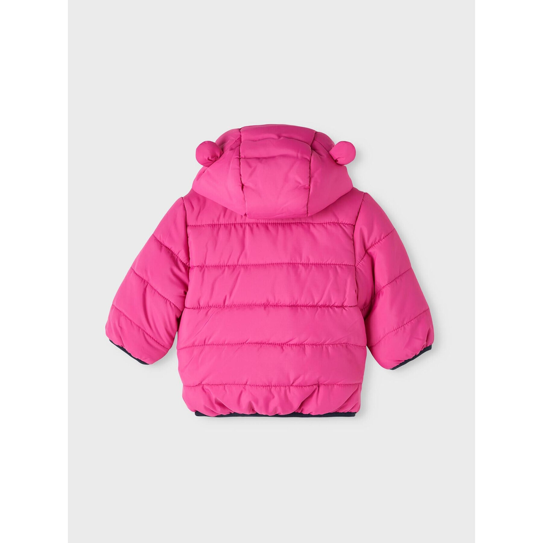 NAME IT Пухено яке 13216481 Розов Regular Fit - Pepit.bg
