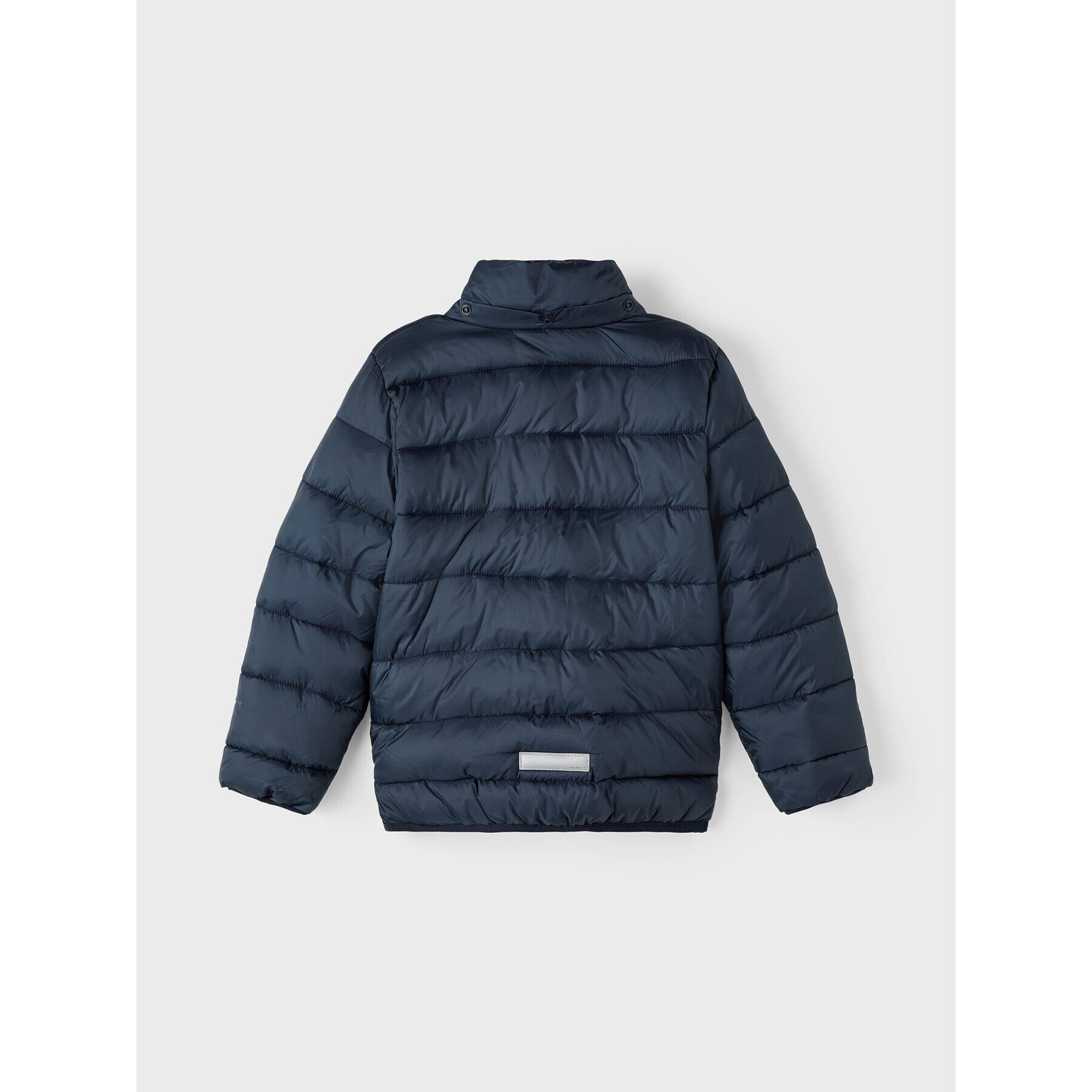 NAME IT Пухено яке 13218692 Тъмносин Regular Fit - Pepit.bg