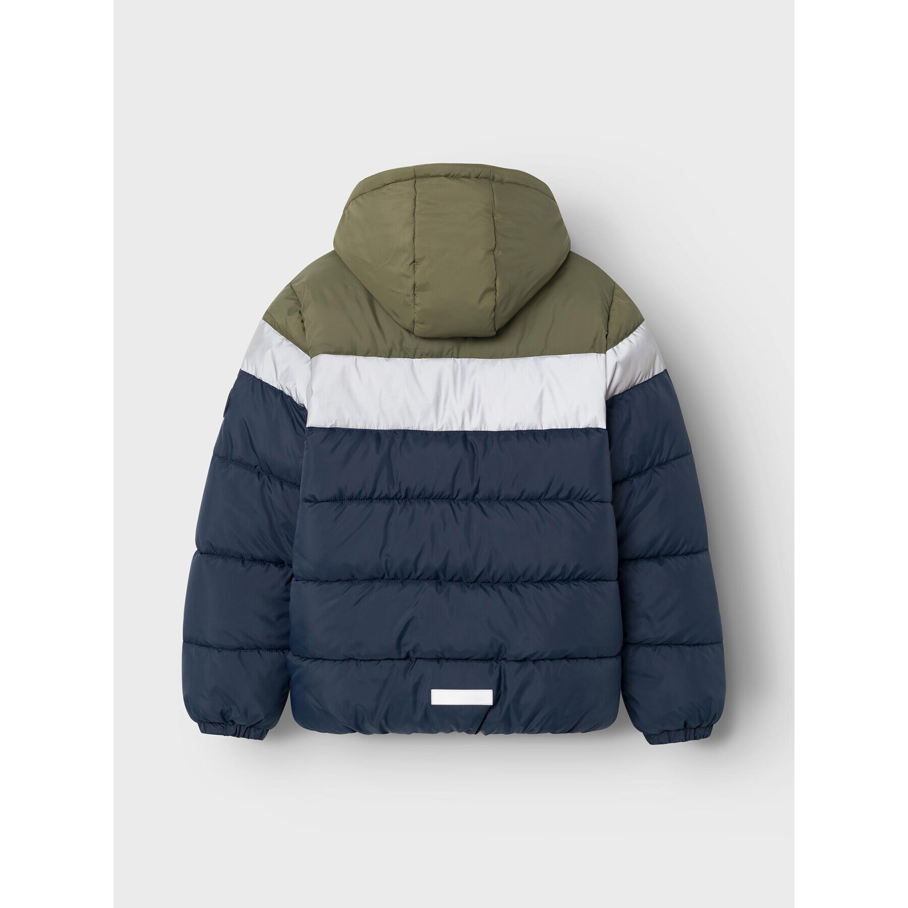NAME IT Пухено яке 13218961 Тъмносин Regular Fit - Pepit.bg