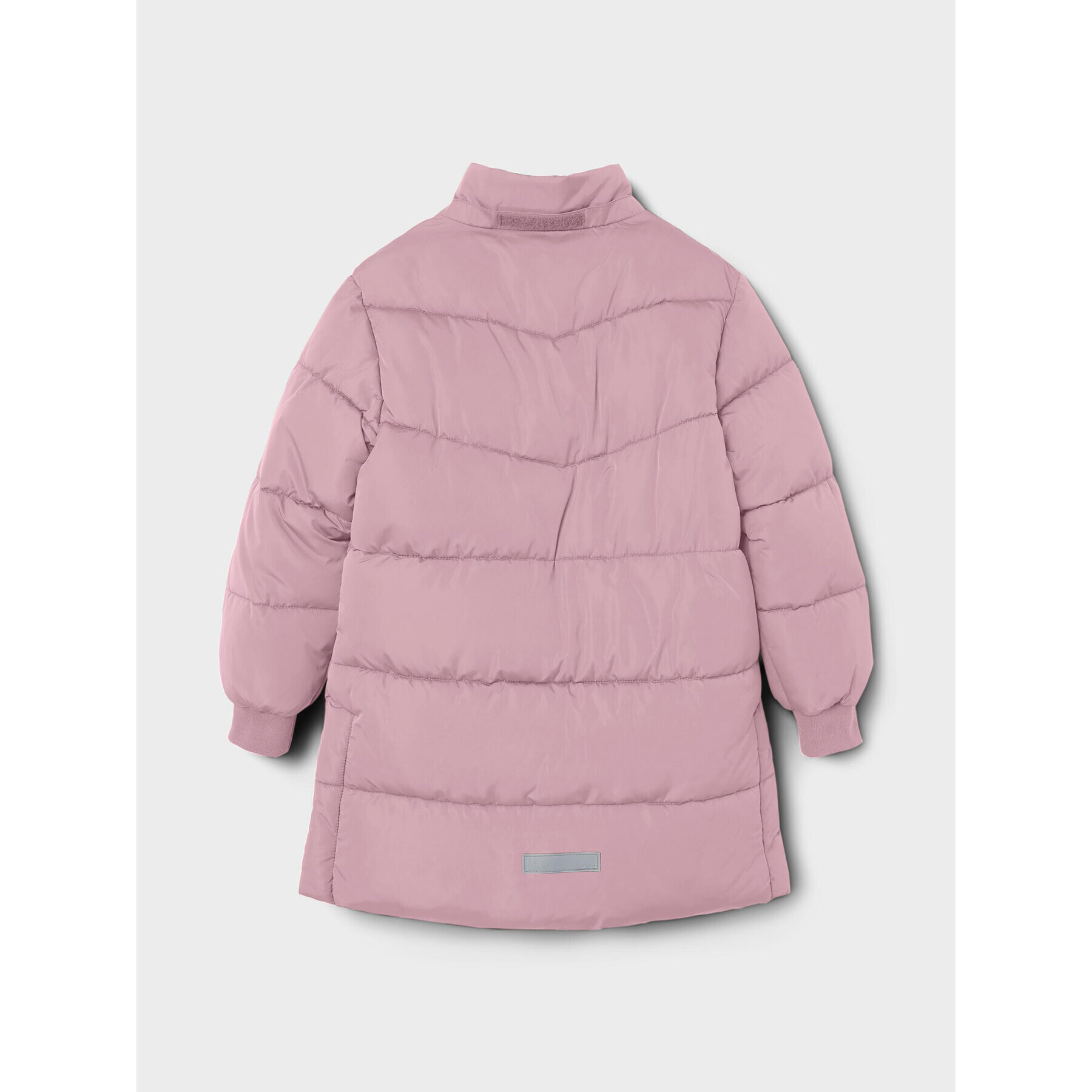 NAME IT Пухено яке 13219020 Розов Regular Fit - Pepit.bg