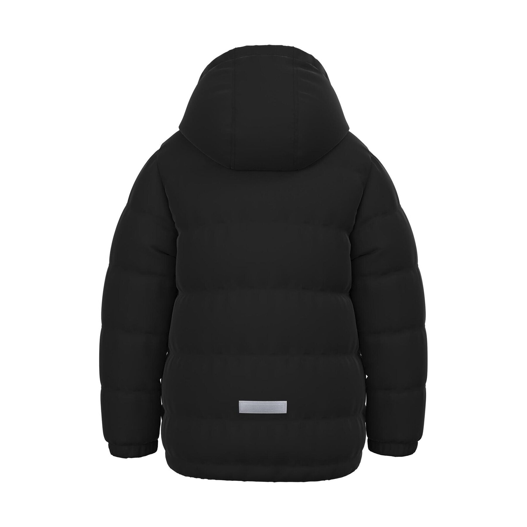 NAME IT Пухено яке 13219023 Черен Regular Fit - Pepit.bg