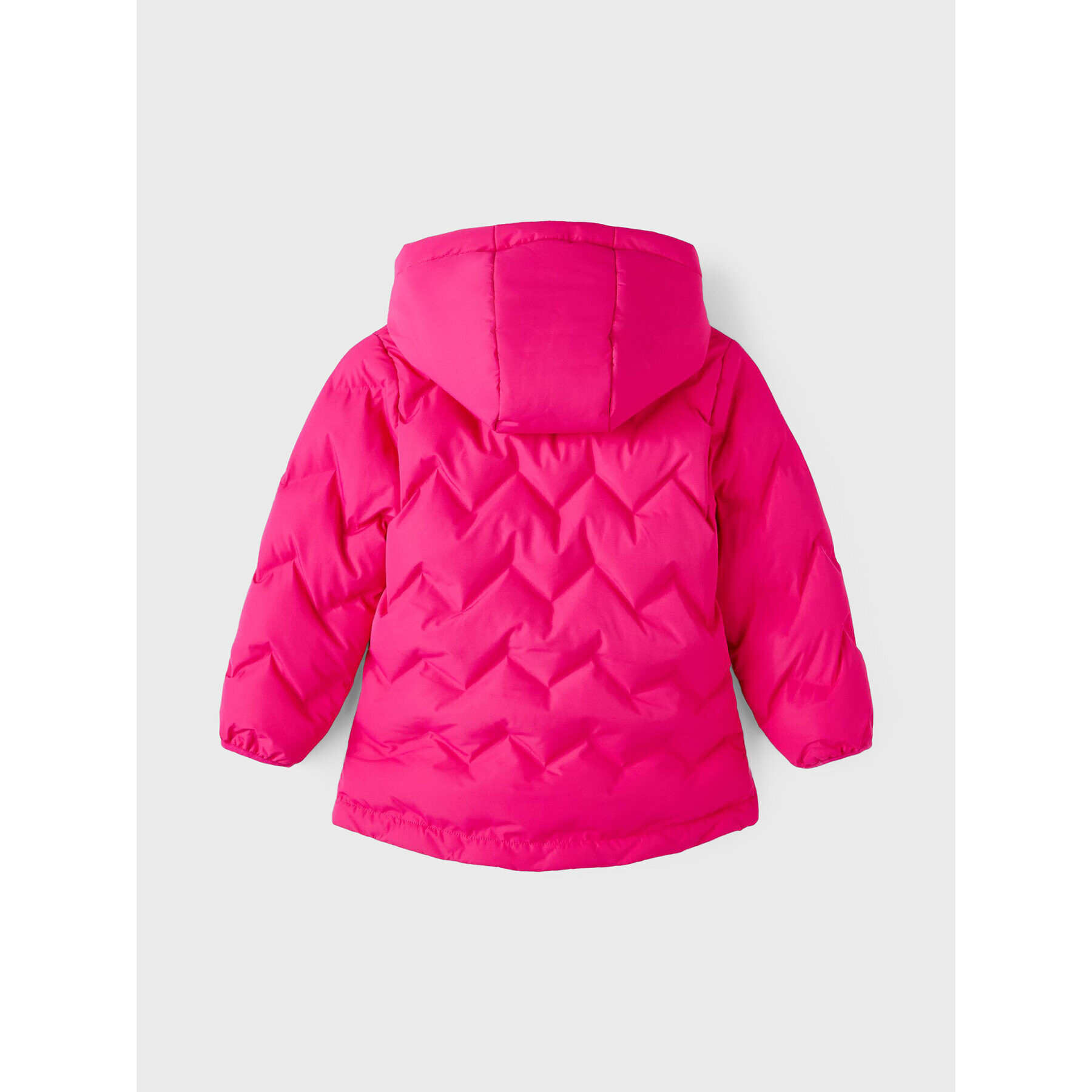 NAME IT Пухено яке Malene 13206407 Розов Regular Fit - Pepit.bg